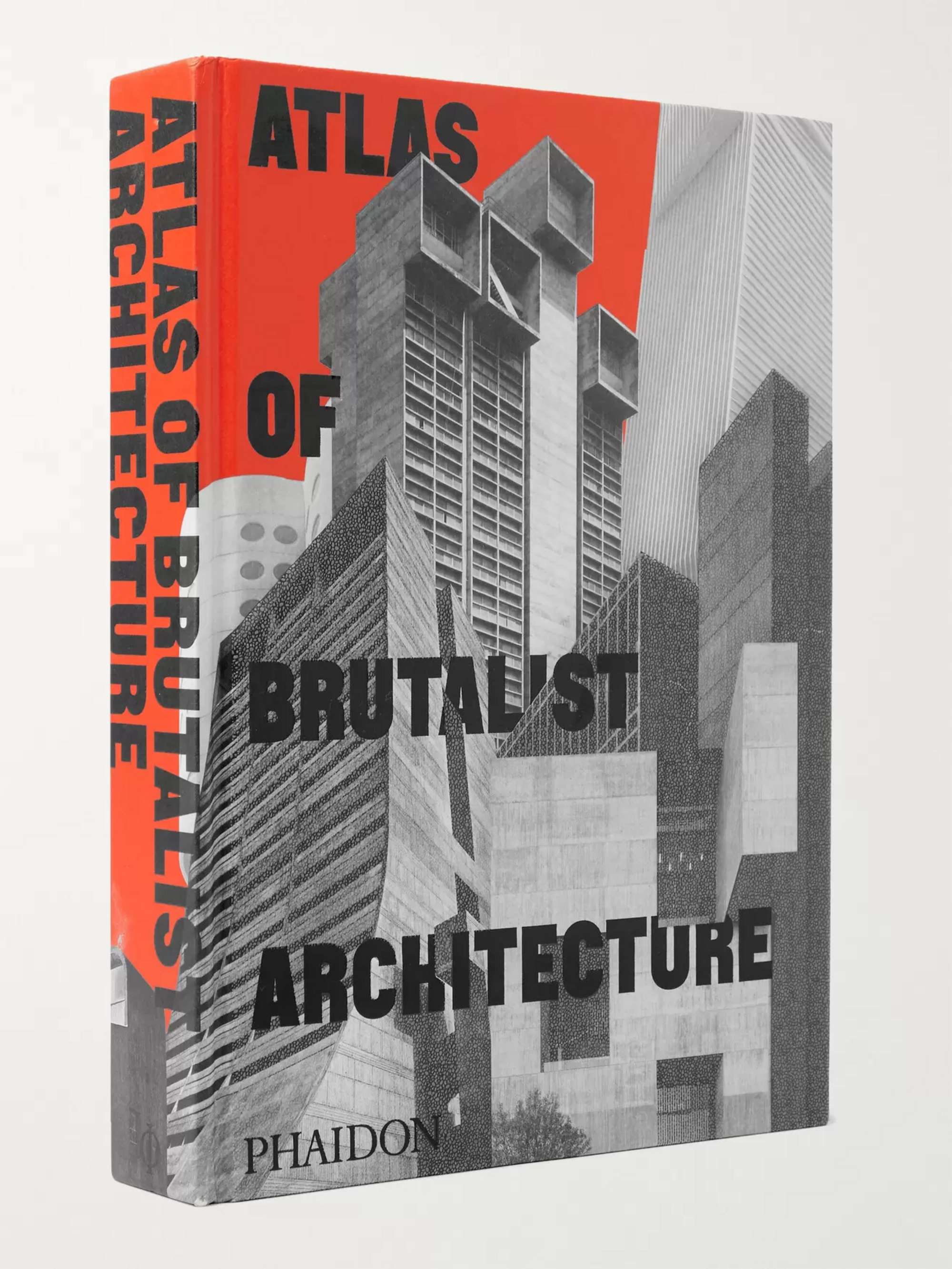 PHAIDON Atlas of Brutalist Architecture Hardcover Book