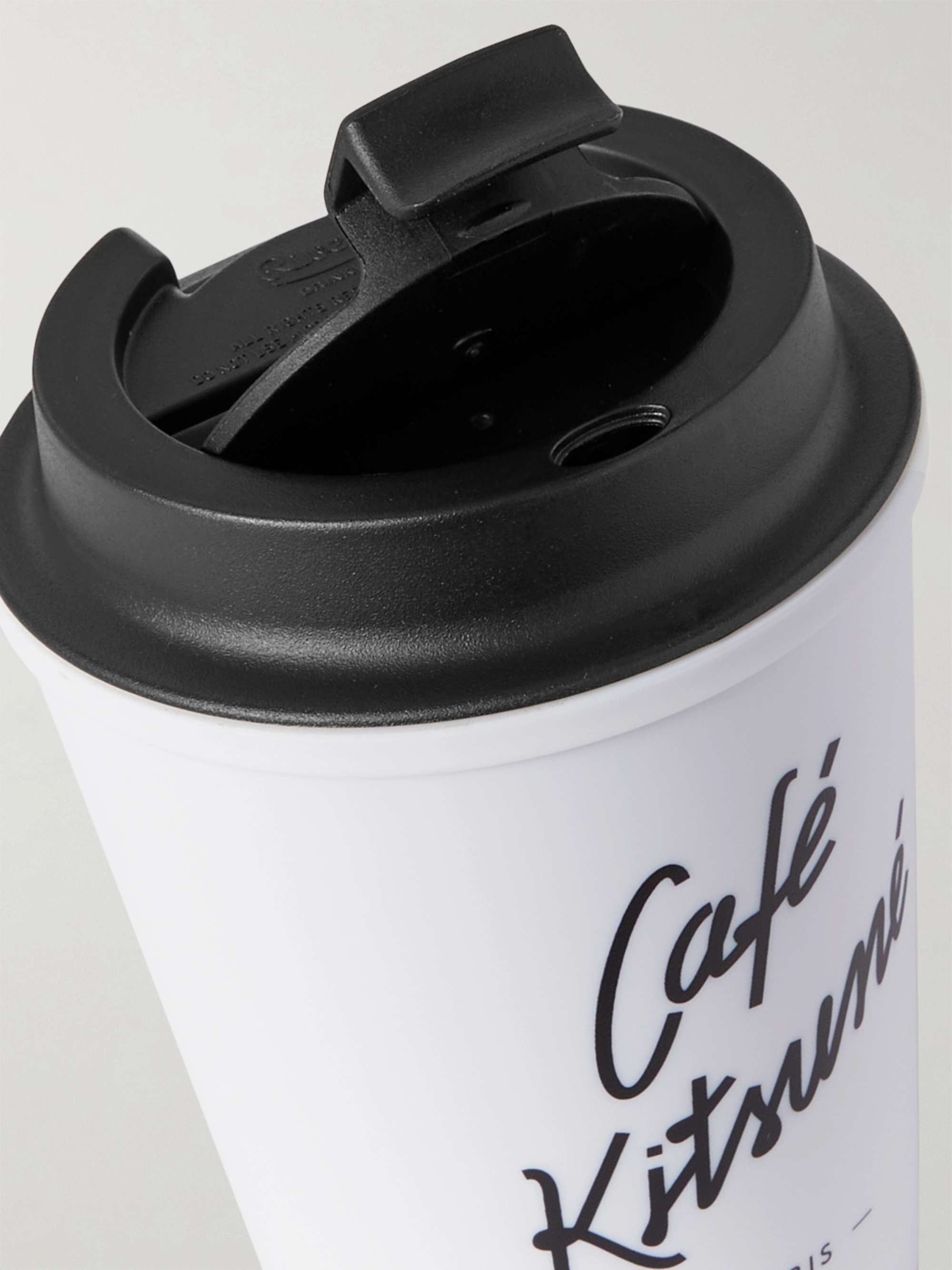 CAFÉ KITSUNÉ Logo-Print Travel Coffee Cup, 300ml