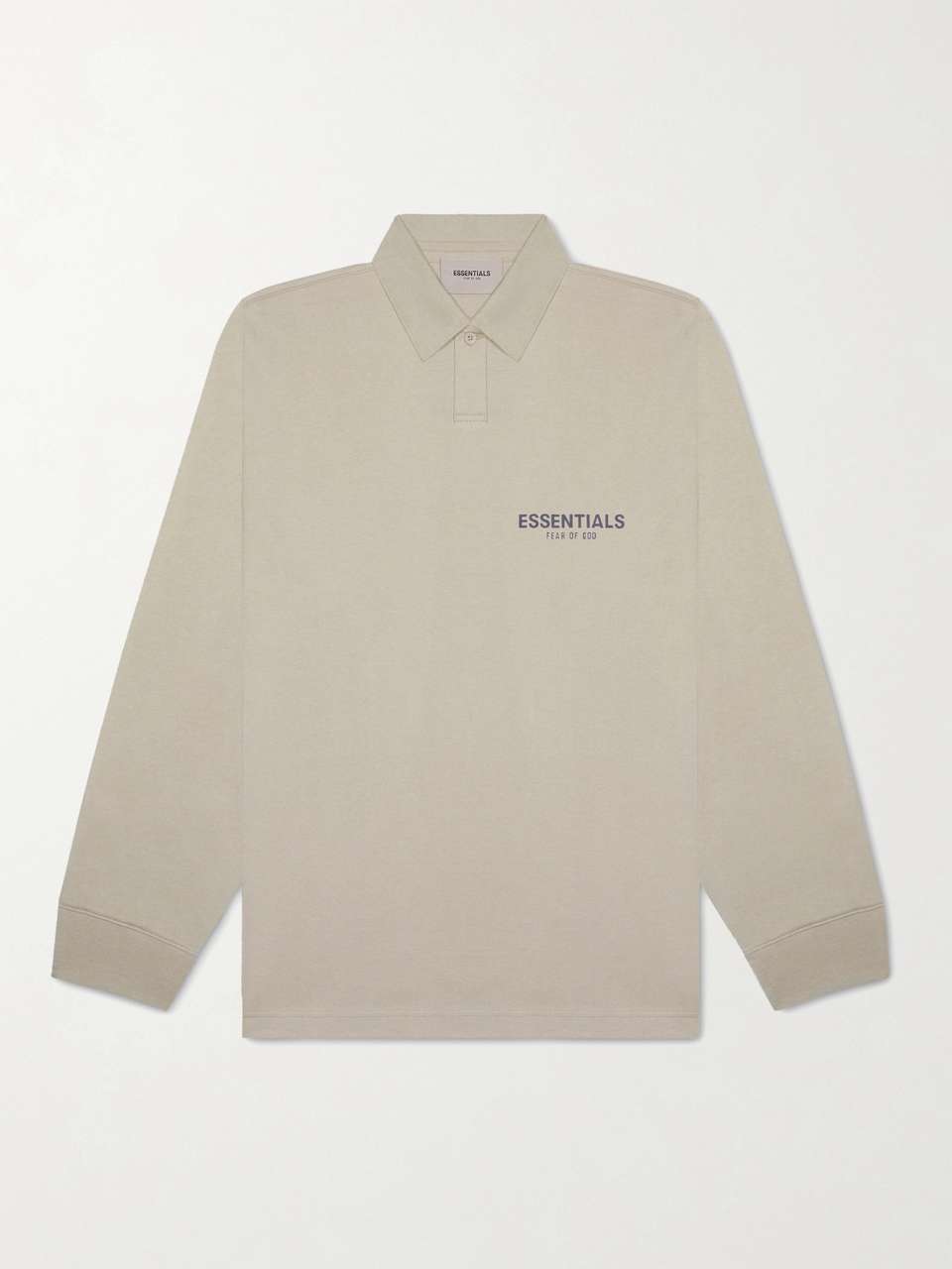 FEAR OF GOD ESSENTIALS Logo-Print Cotton-Jersey Polo Shirt for Men | MR ...