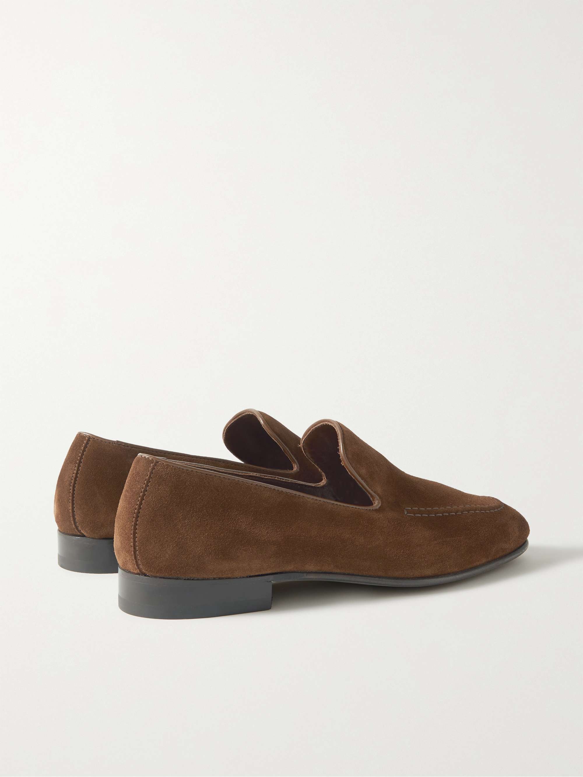 MANOLO BLAHNIK Truro Suede Loafers