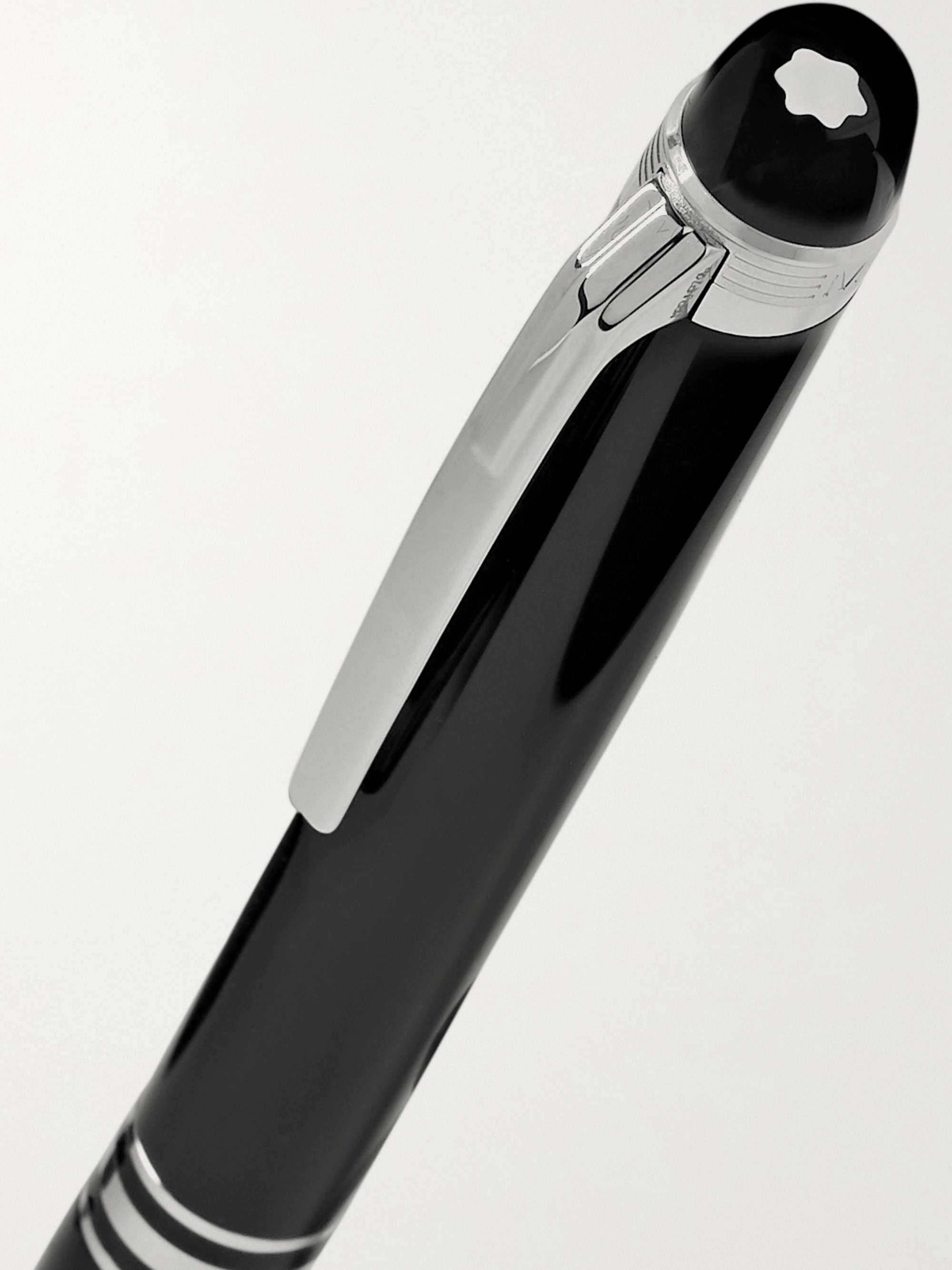MONTBLANC StarWalker Resin and Platinum Ballpoint Pen