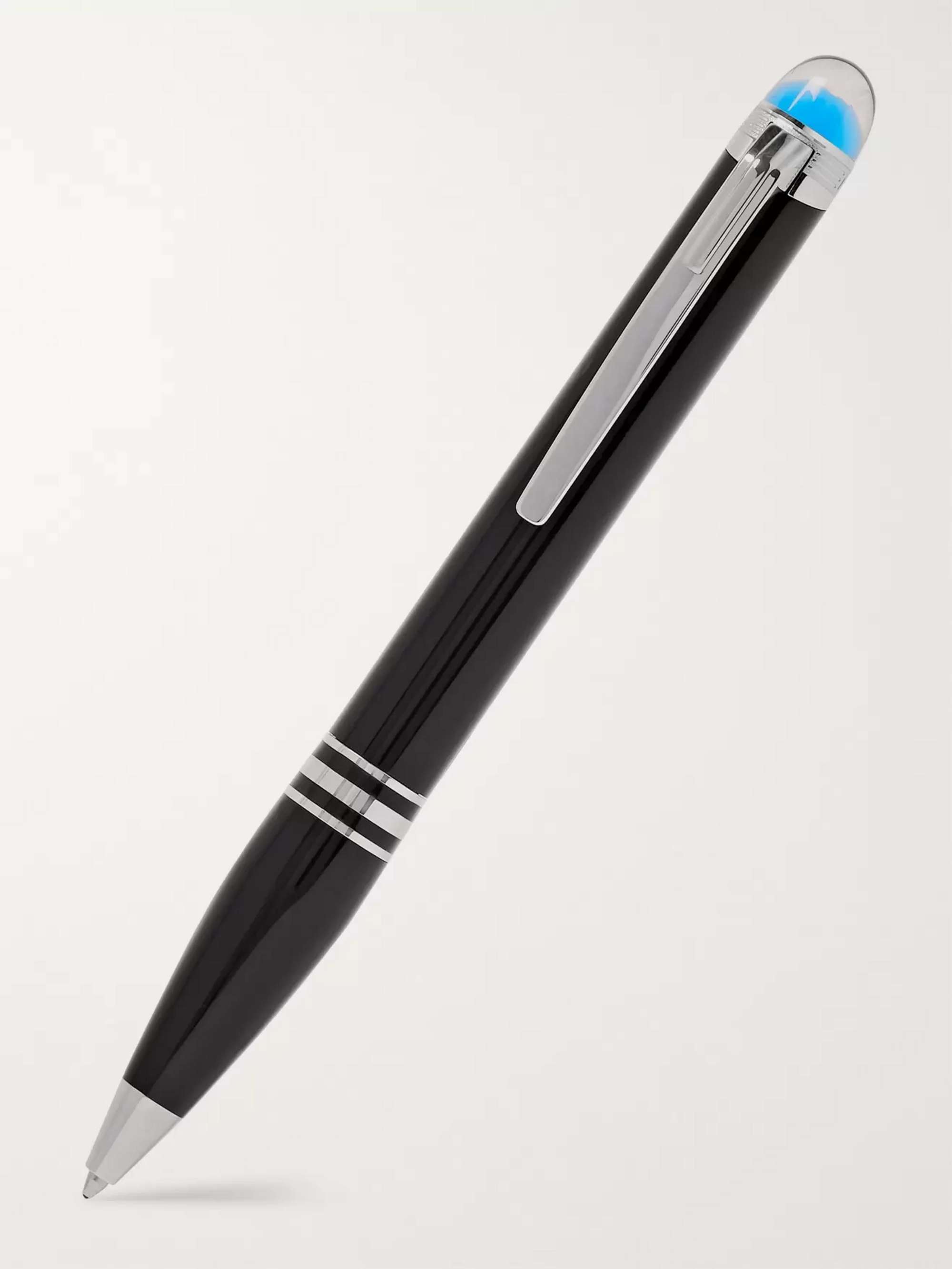 MONTBLANC Starwalker Platinum Plated Ballpoint Twist Pen