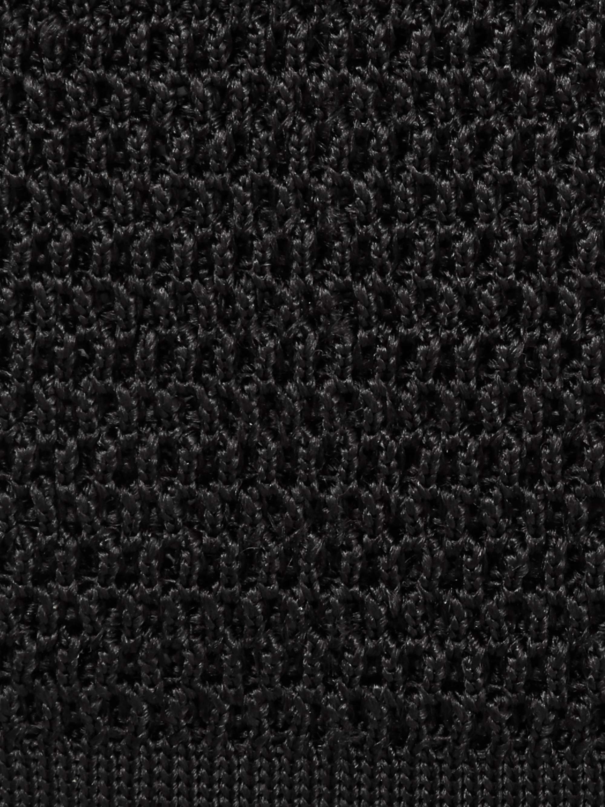 TOM FORD 7.5cm Knitted Silk Tie