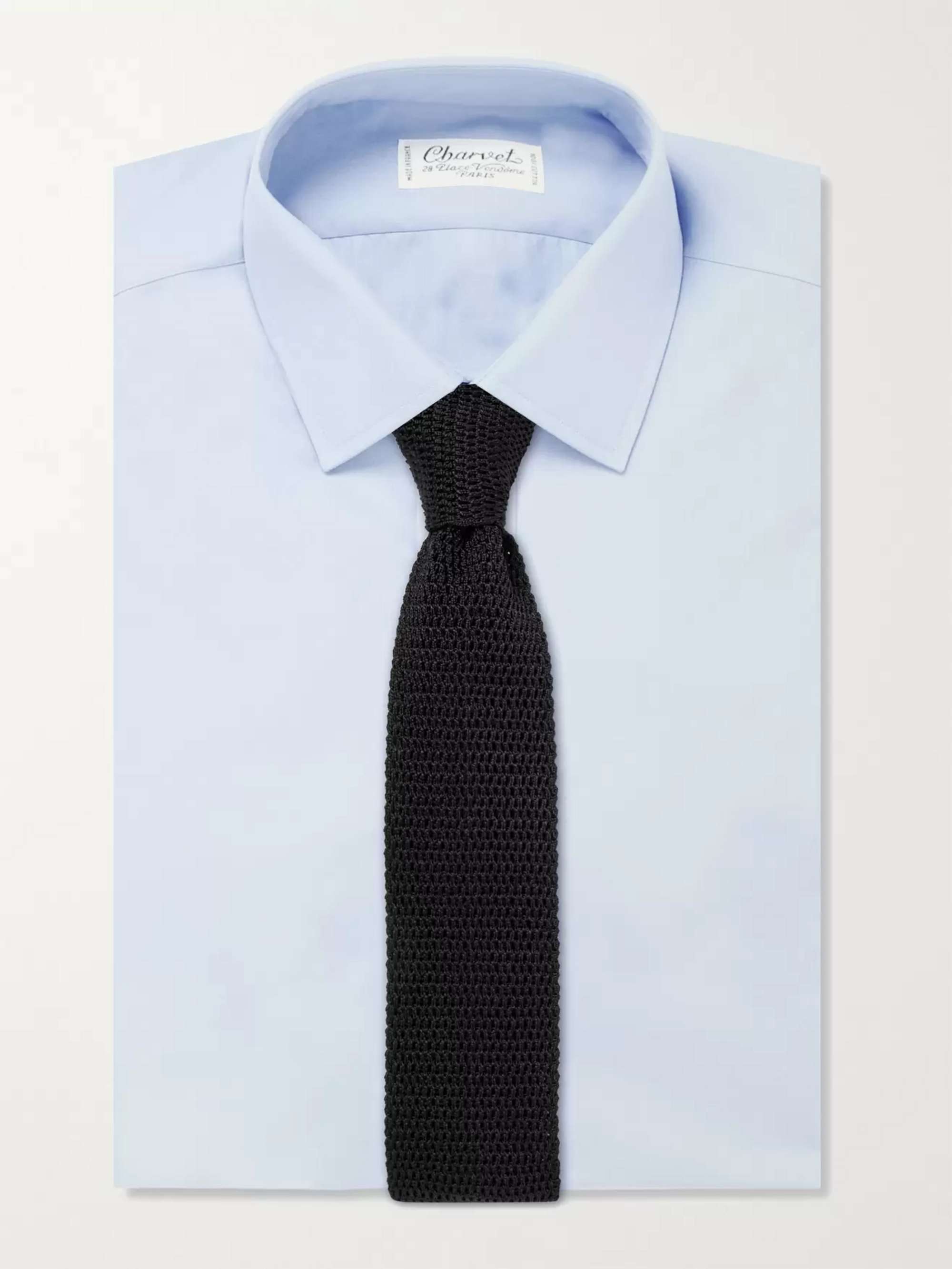 TOM FORD 7.5cm Knitted Silk Tie