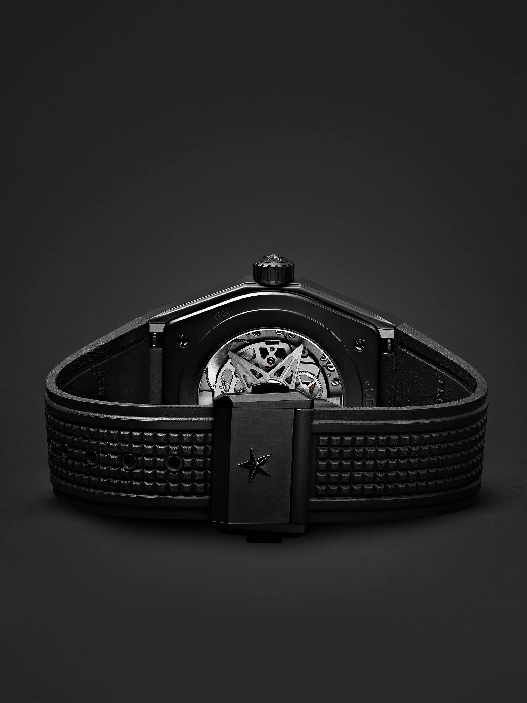ZENITH Defy Classic Automatic 41mm Ceramic and Rubber Watch