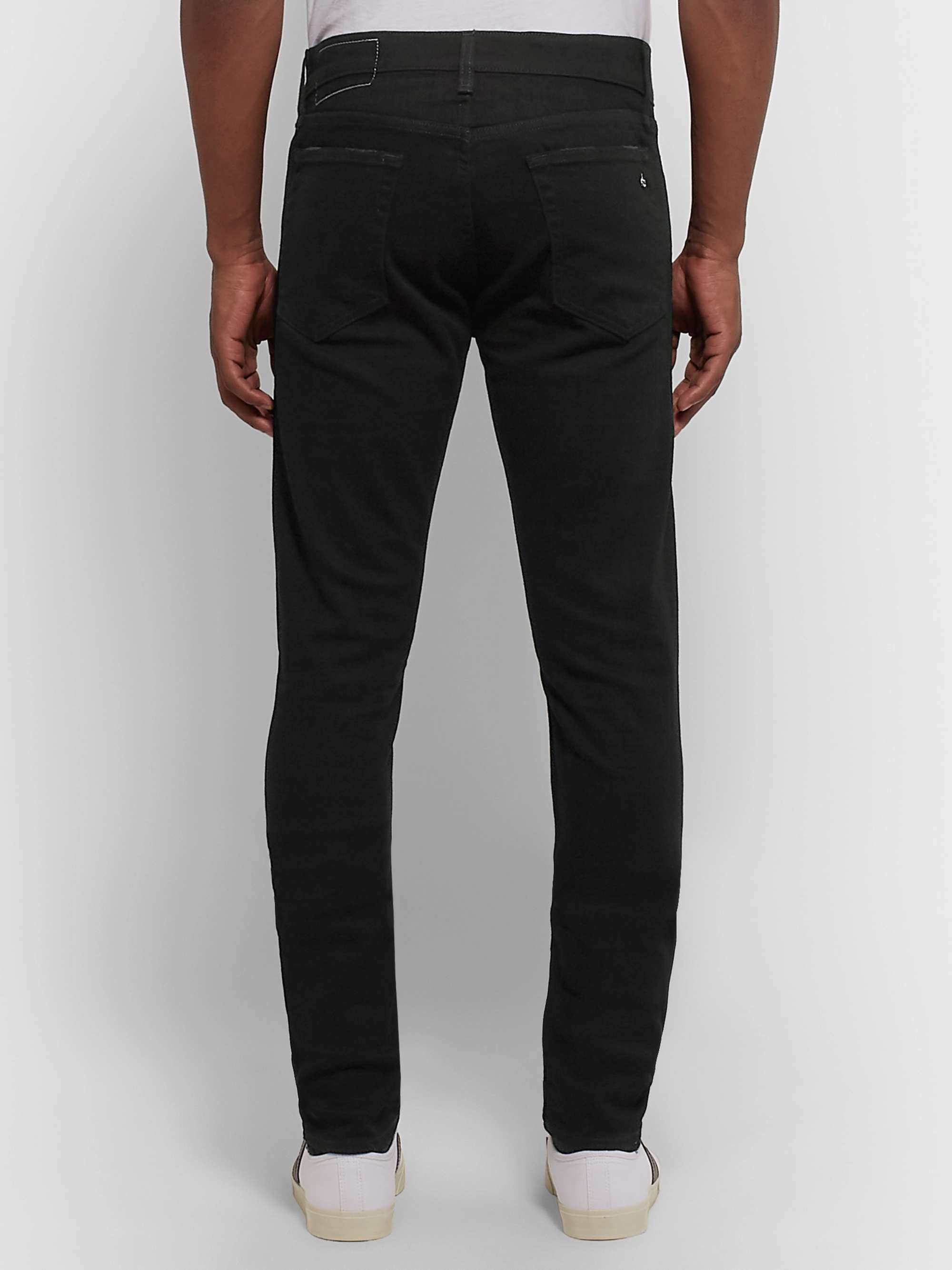 RAG & BONE Fit 1 Skinny-Fit Distressed Stretch-Denim Jeans