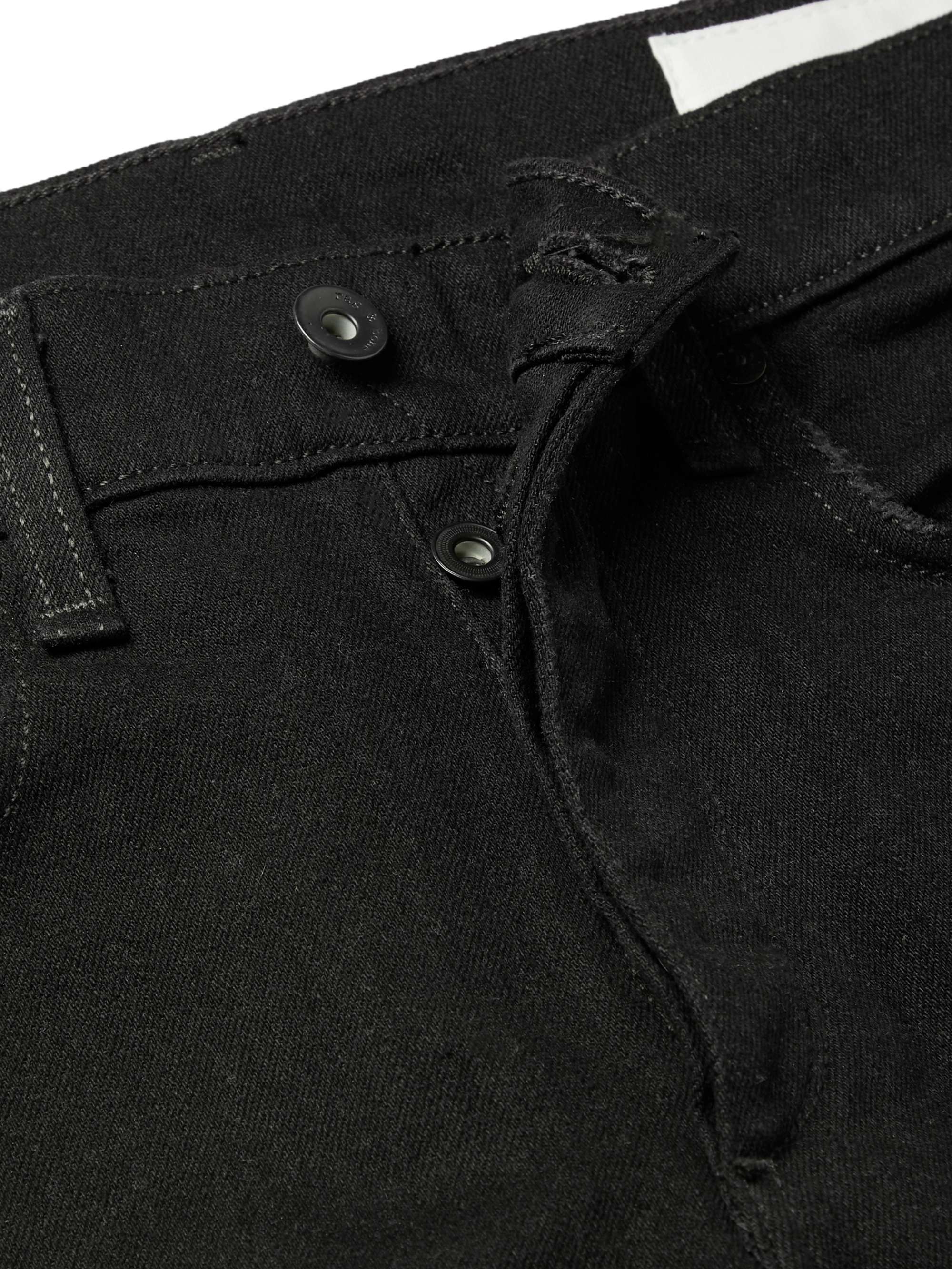 RAG & BONE Fit 1 Skinny-Fit Distressed Stretch-Denim Jeans