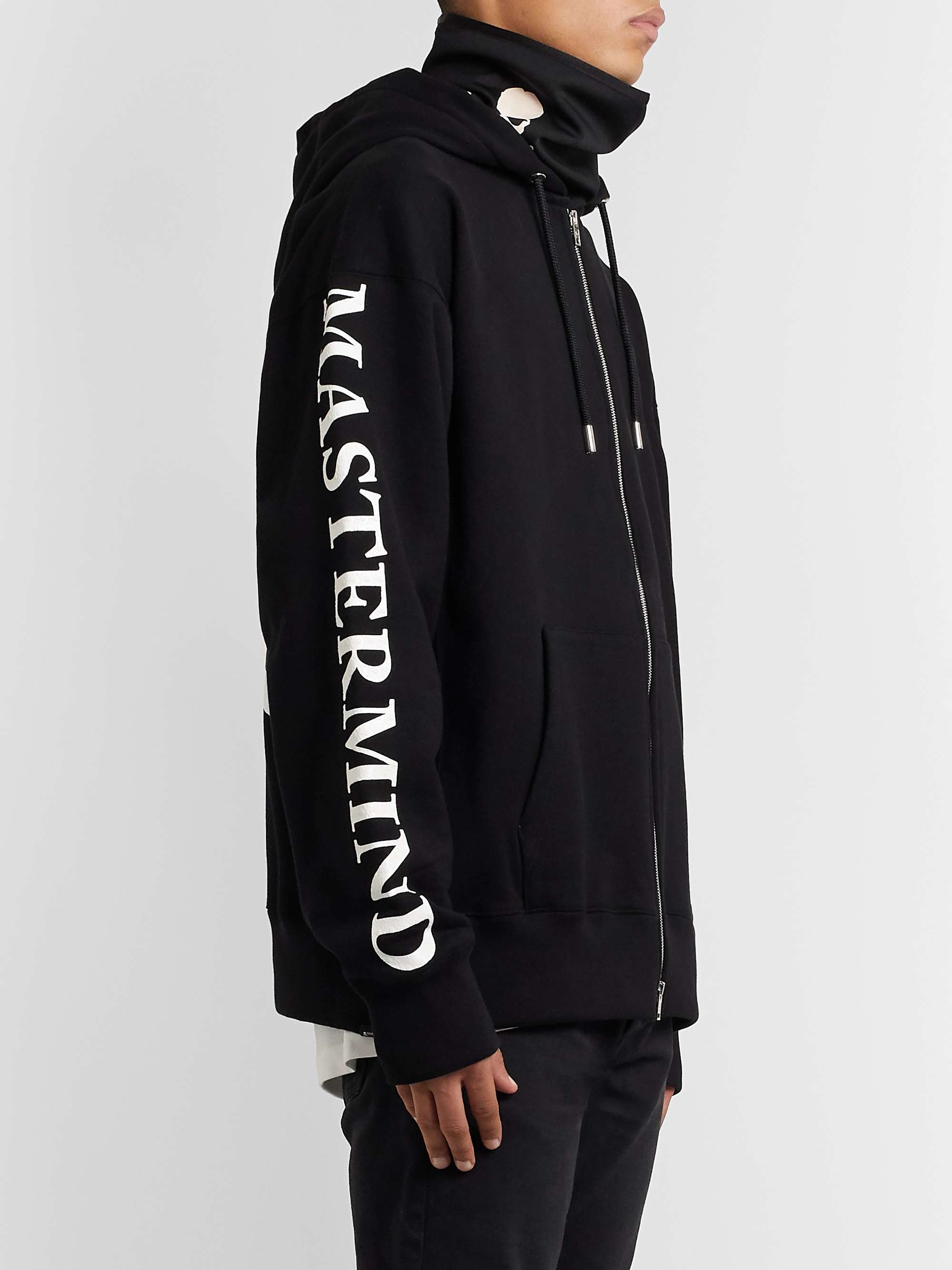 MASTERMIND WORLD Printed Fleece-Back Tech-Jersey Snood