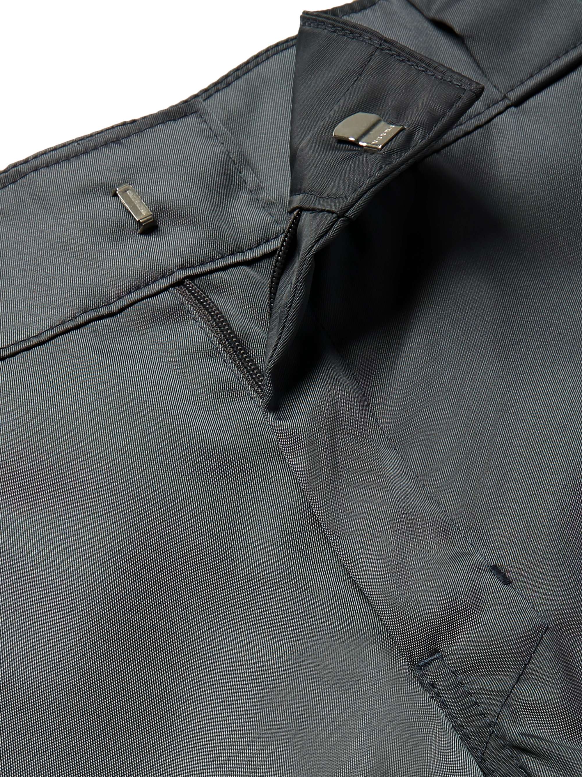 PRADA Logo-Appliquéd Nylon-Gabardine Trousers