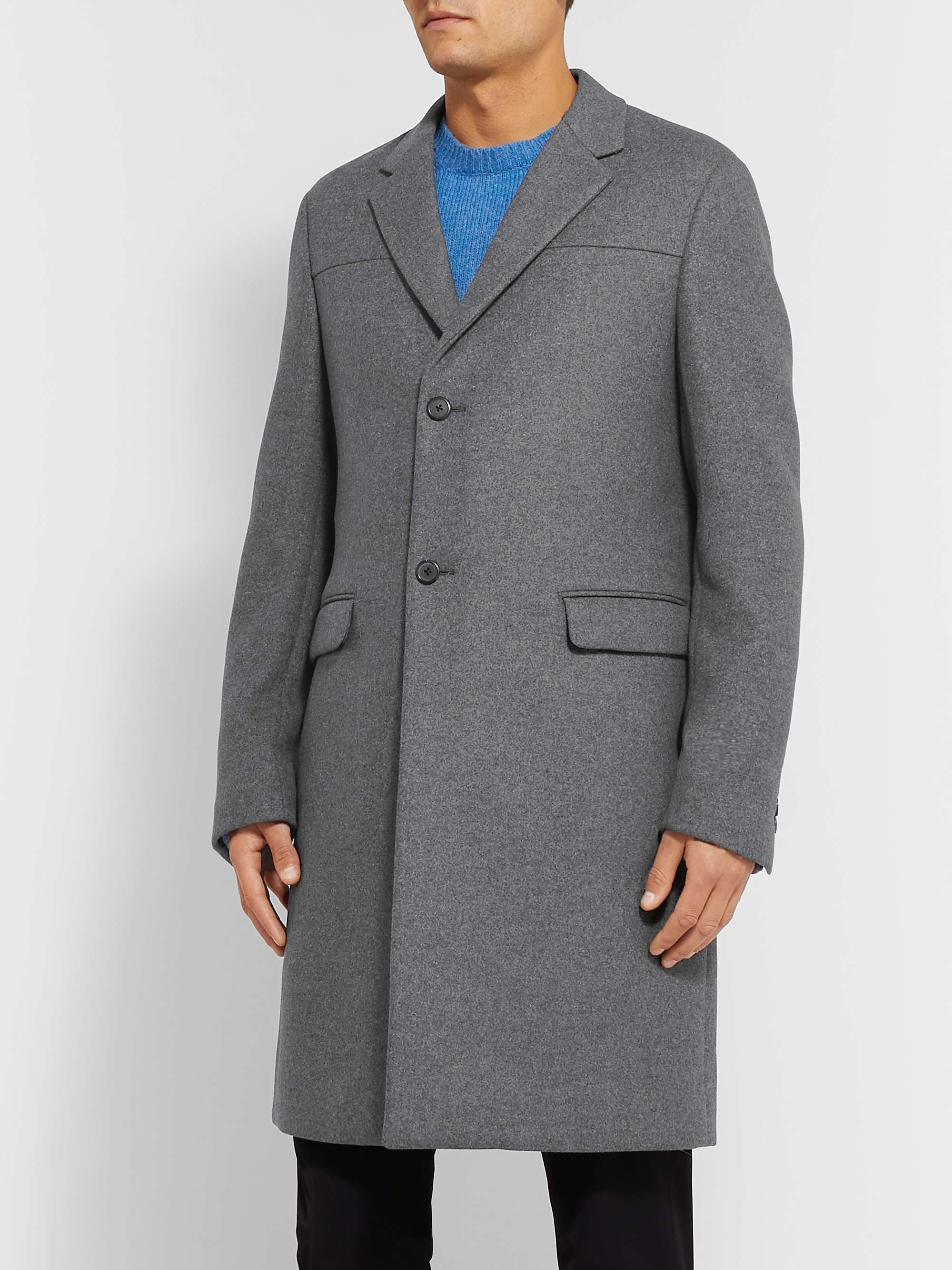 PRADA Virgin Wool-Blend Coat