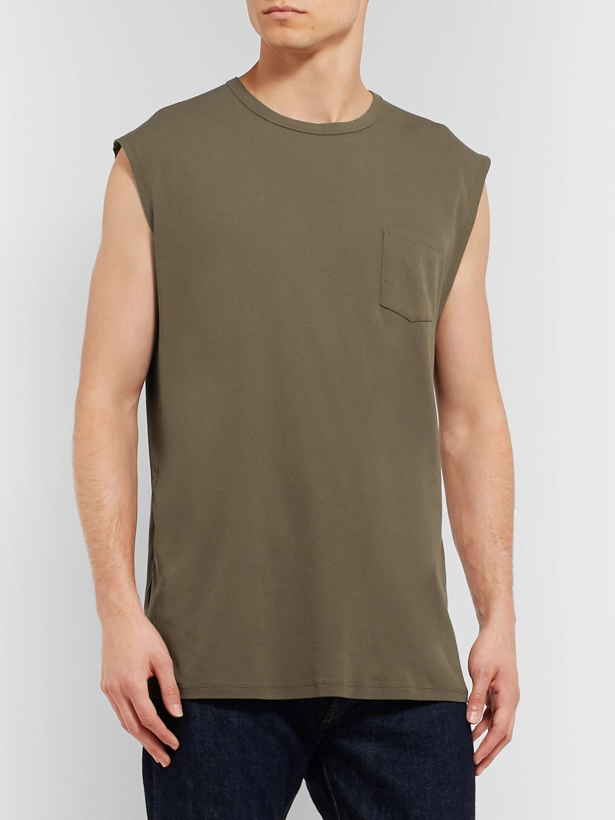 NONNATIVE Dweller Oversized Cotton-Jersey Tank Top