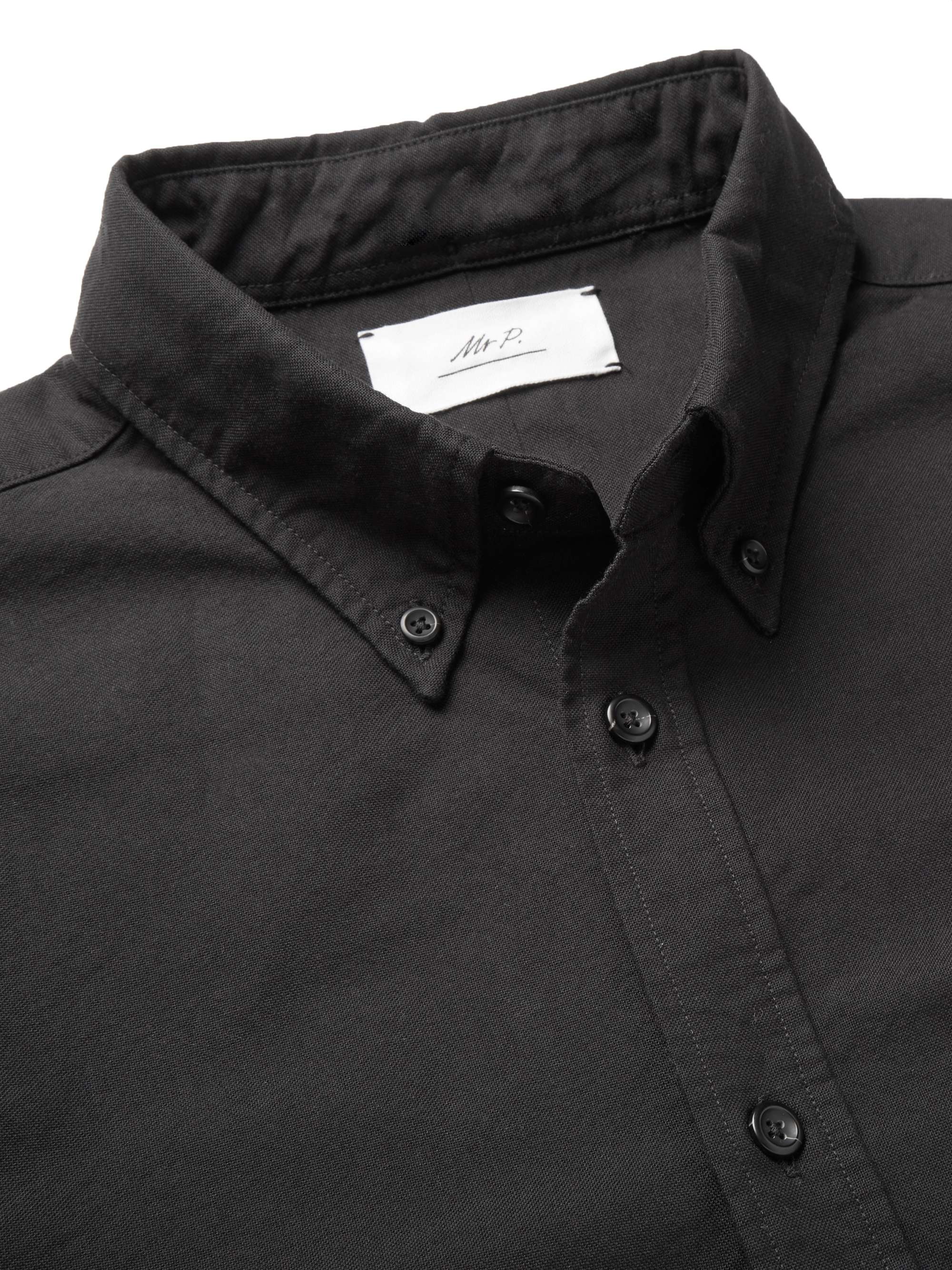 MR P. Button-Down Collar Cotton Oxford Shirt