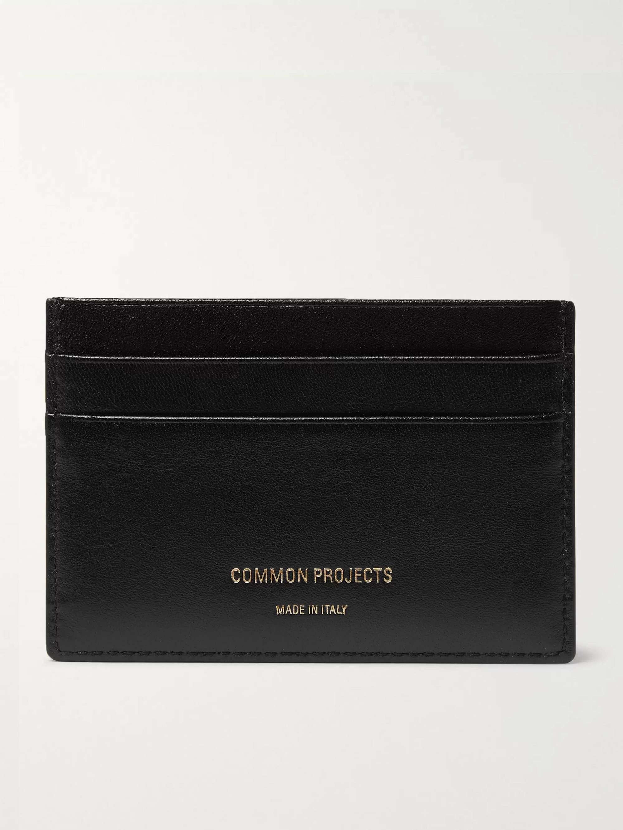 Textured-Leather Cardholder