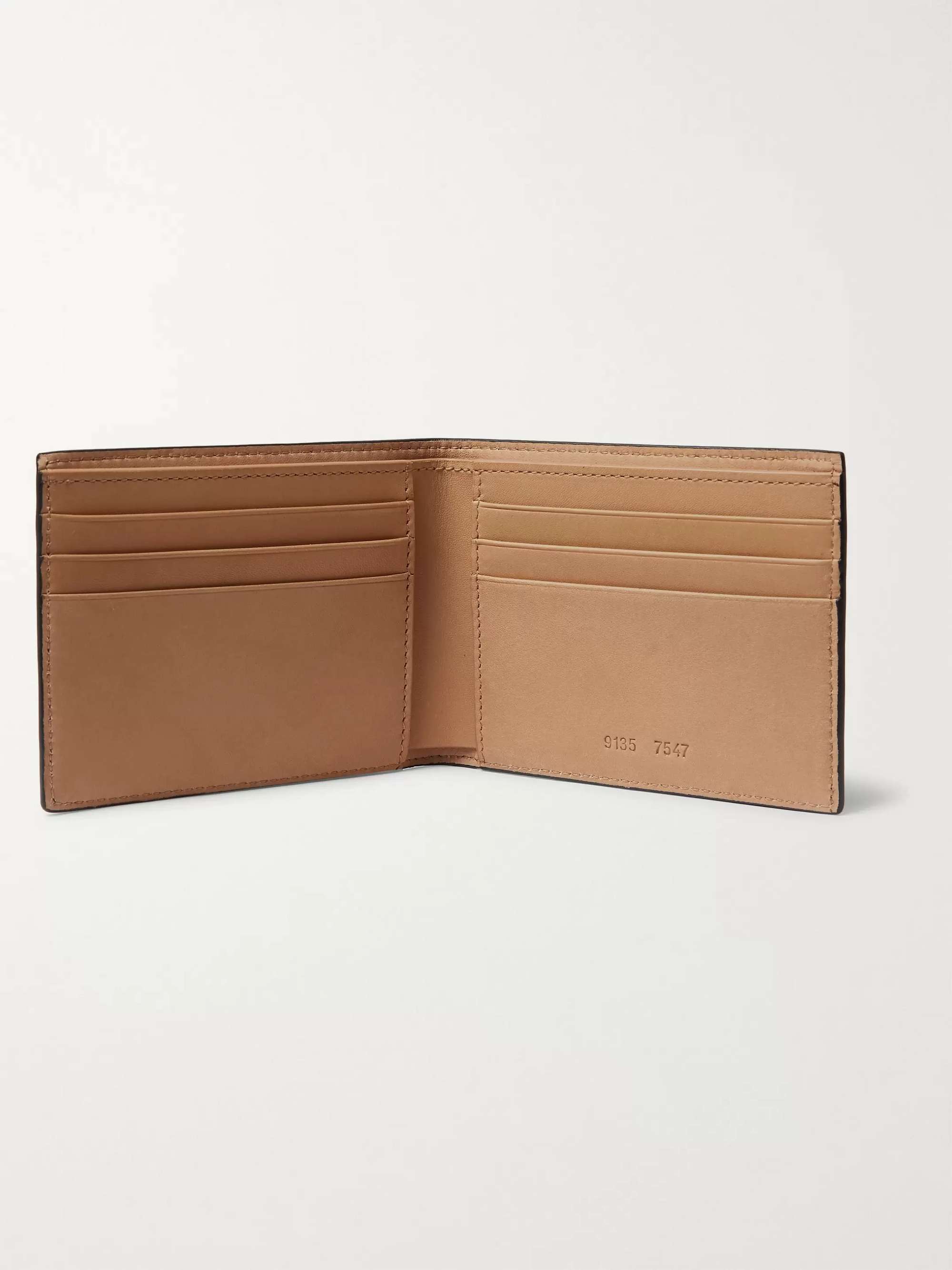 CHRISTIAN LOUBOUTIN Logo-Debossed Leather and PU Billfold Wallet