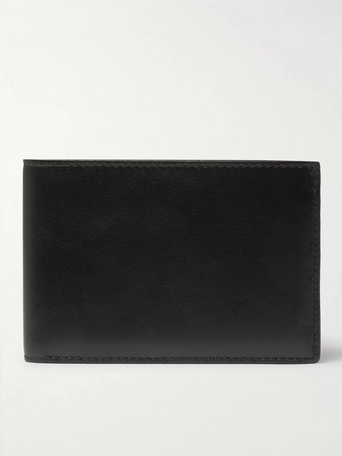 Common Projects Full-grain Leather Billfold Wallet In Black