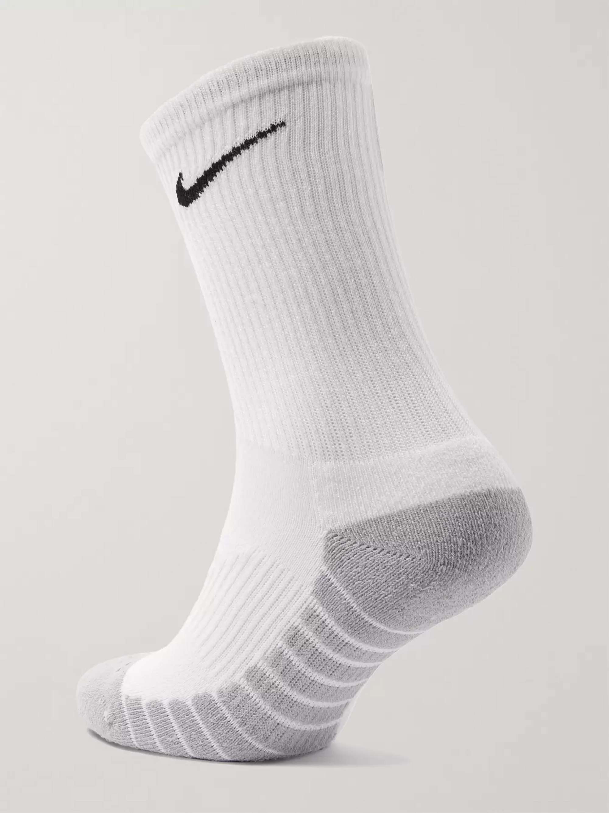 NIKE TRAINING Three-Pack Everyday Max Cushion Crew Dri-FIT Socks
