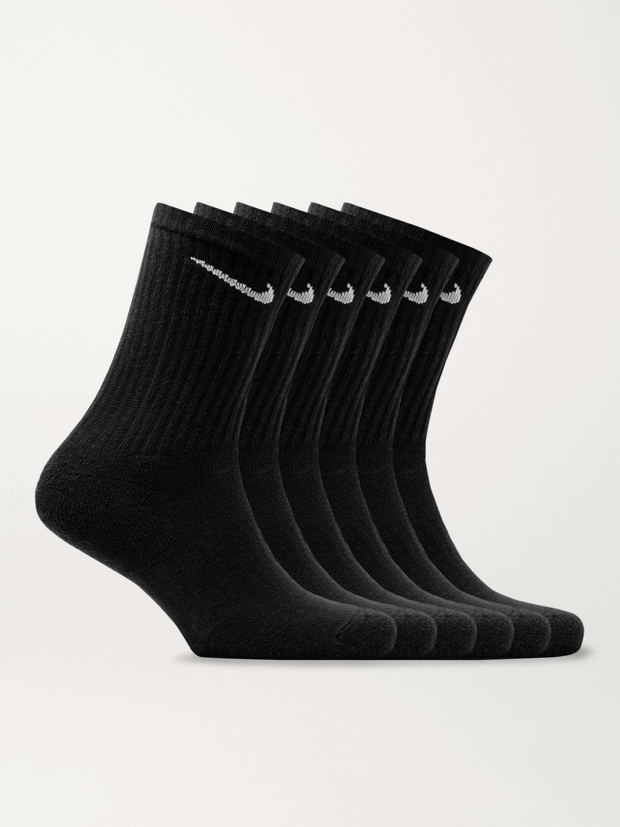 lepel Onverbiddelijk telex NIKE TRAINING Six-Pack Everyday Cushioned Dri-FIT Socks for Men | MR PORTER