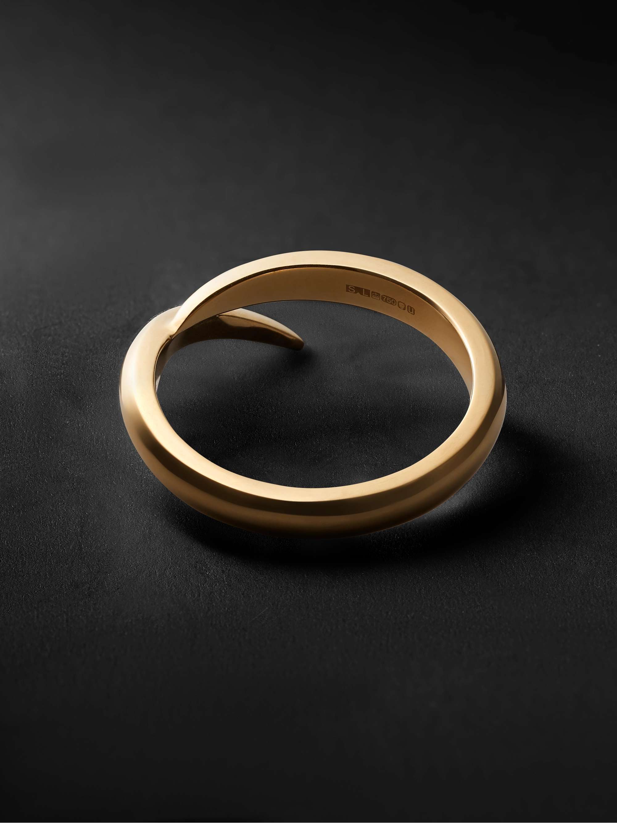 SHAUN LEANE Interlock Me 18-Karat Gold Ring