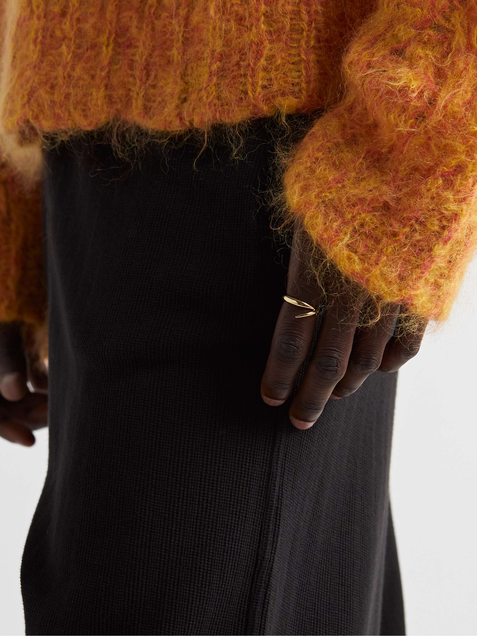SHAUN LEANE Interlock Me 18-Karat Gold Ring
