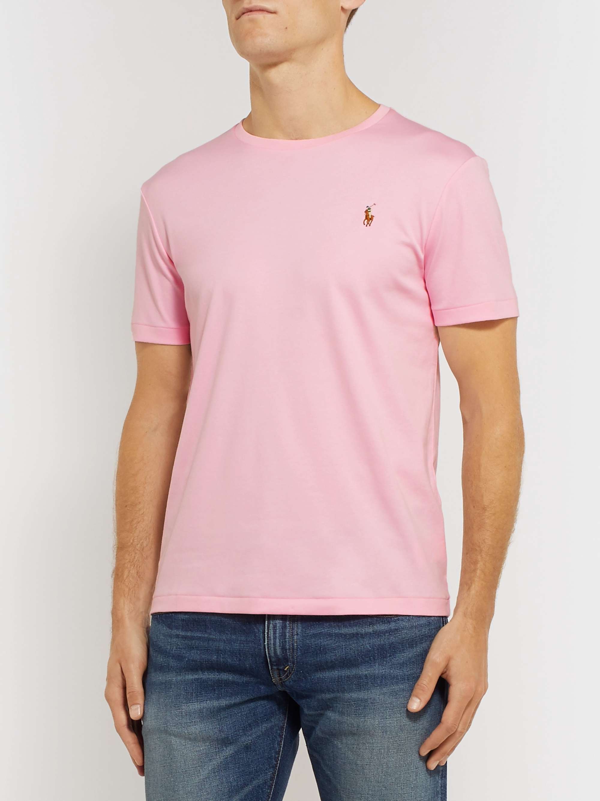 POLO RALPH LAUREN Slim-Fit Pima Cotton-Jersey T-Shirt