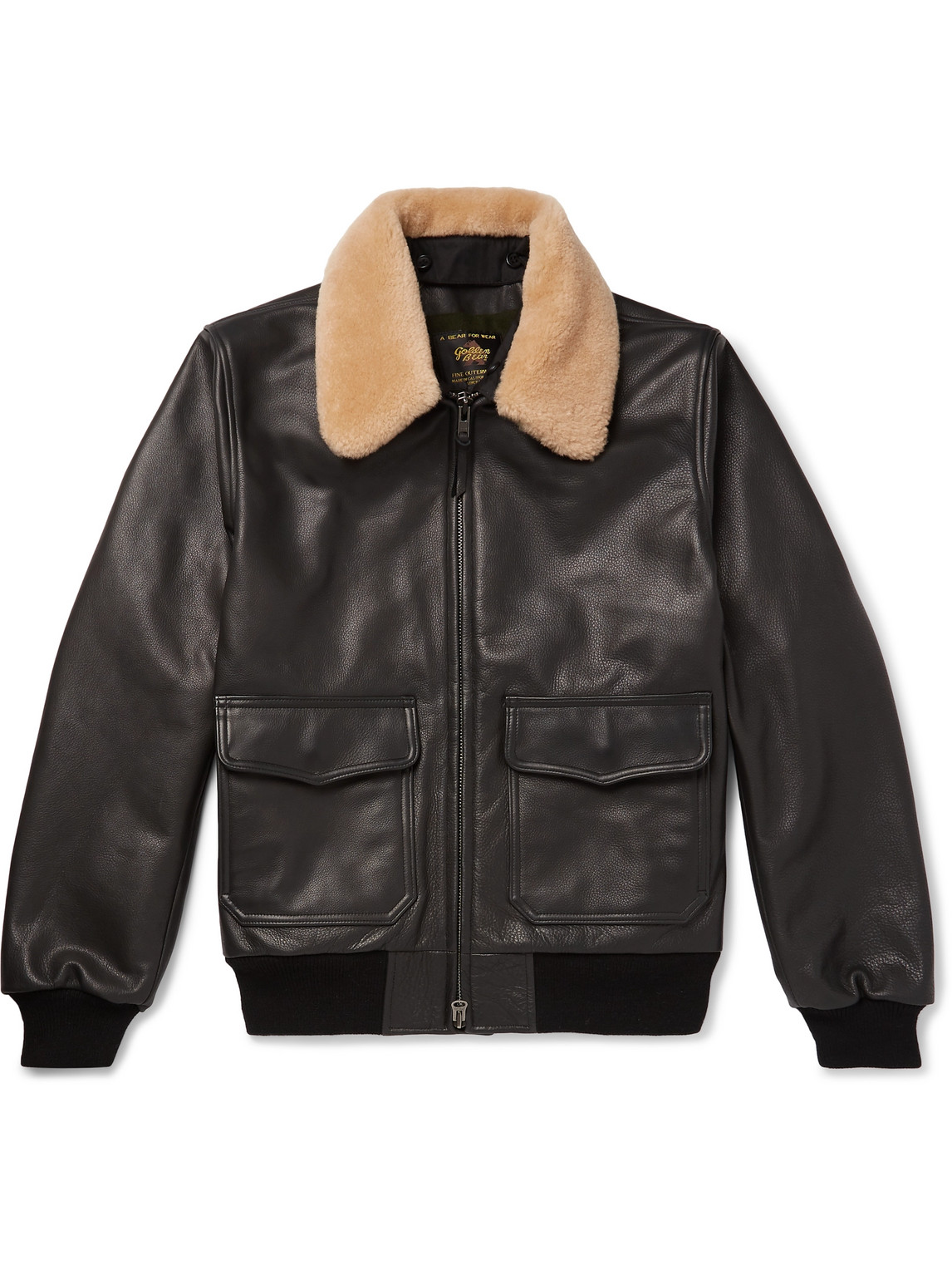 The Carter Shearling Bomber Jacket