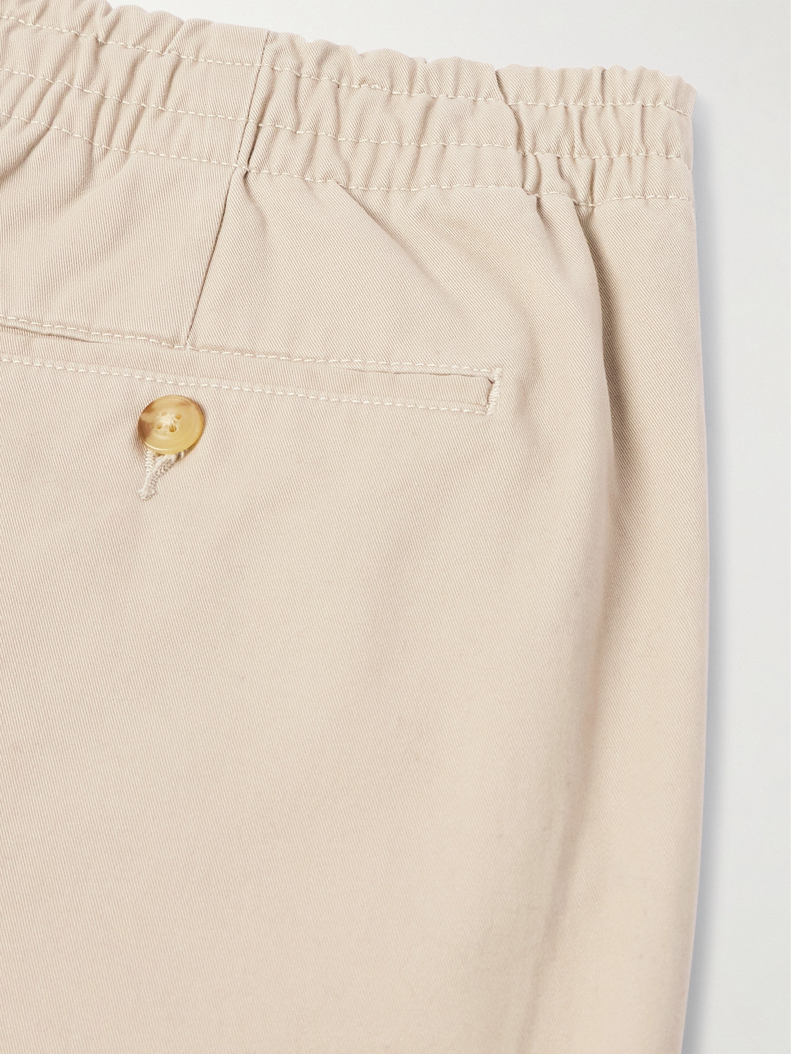 Polo Ralph Lauren Stretch Cotton-twill Shorts In Neutrals