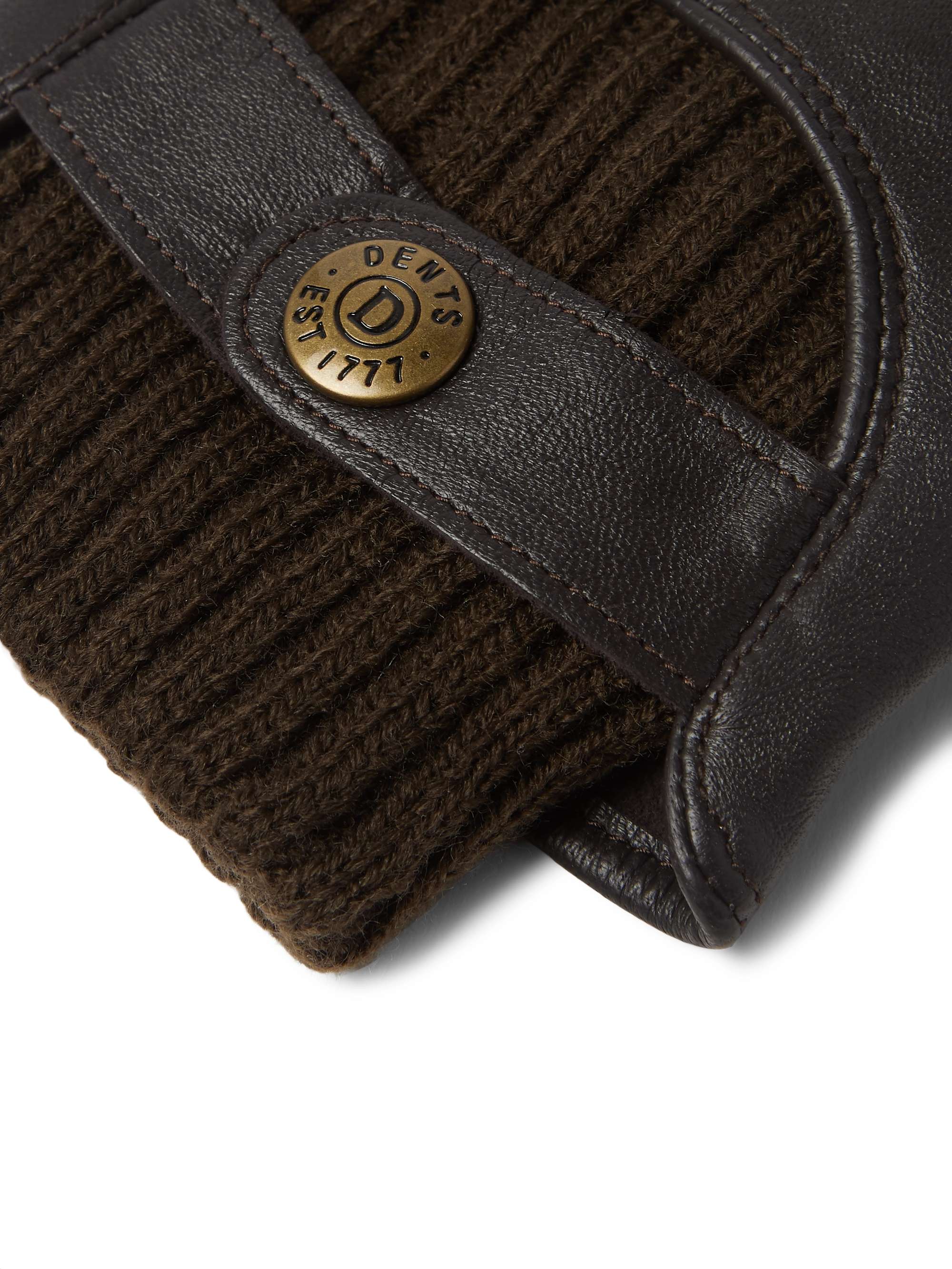 DENTS Buxton Touchscreen Leather Gloves