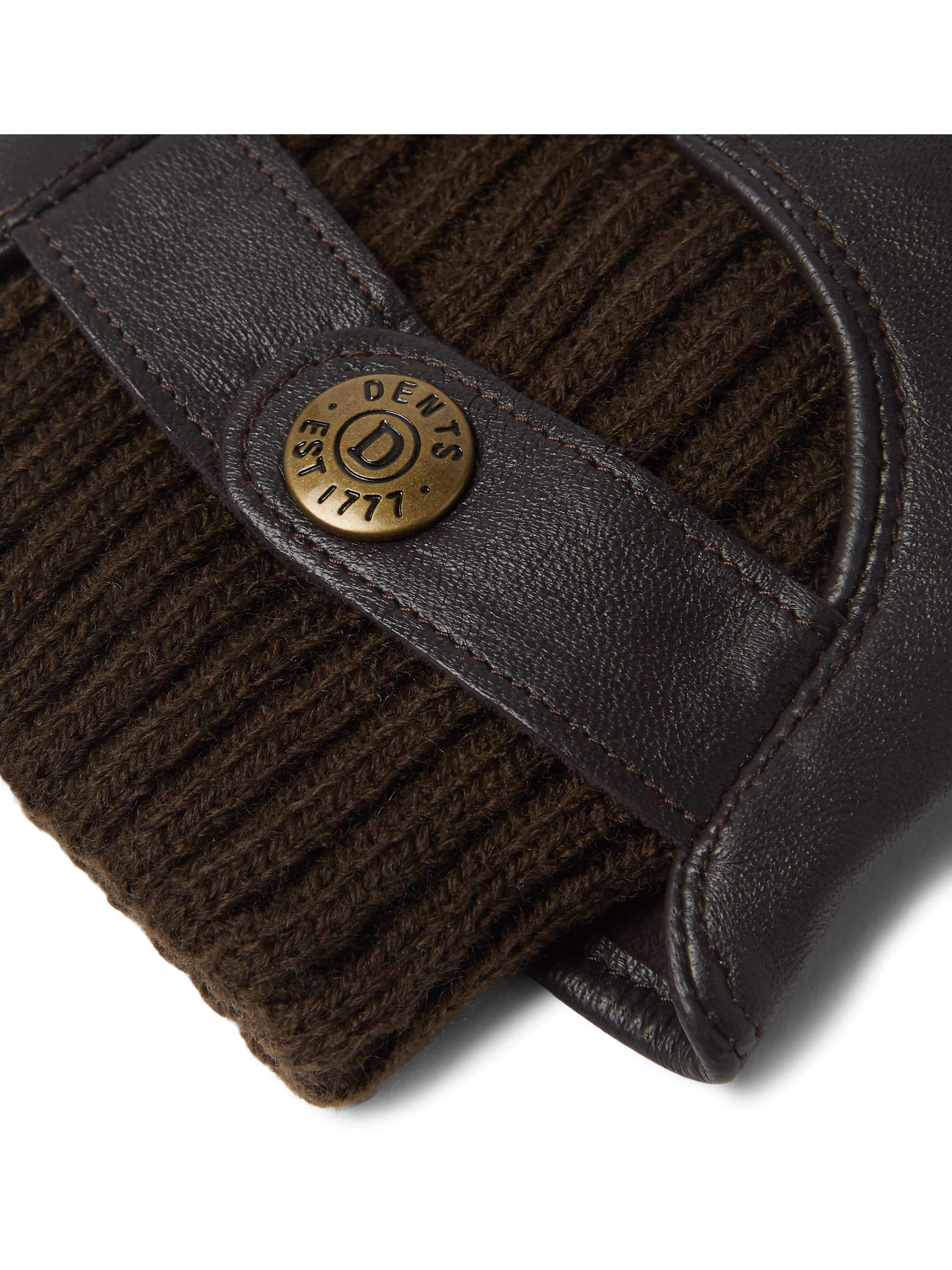 DENTS Buxton Touchscreen Leather Gloves