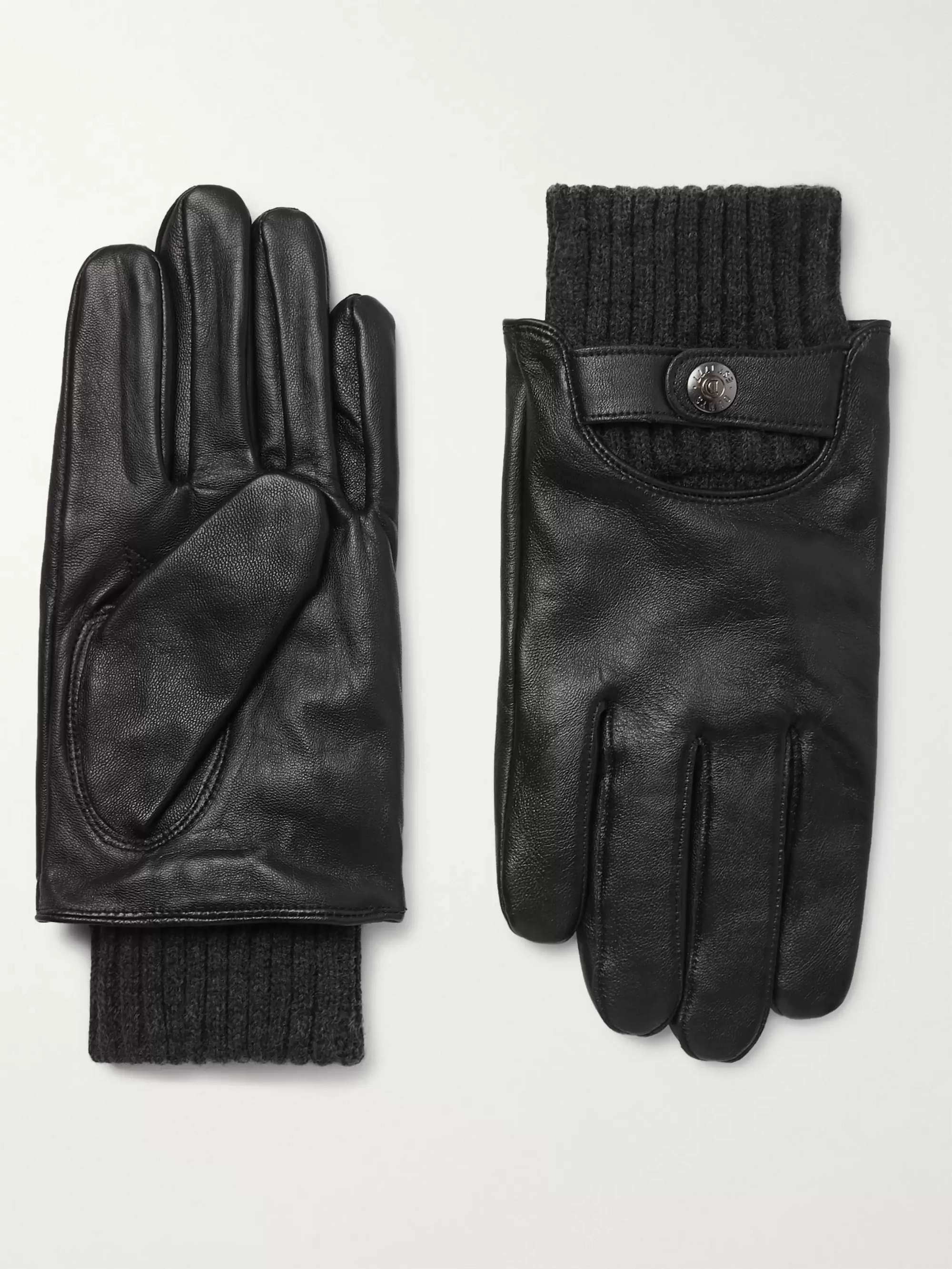 Leather store gloves touchscreen