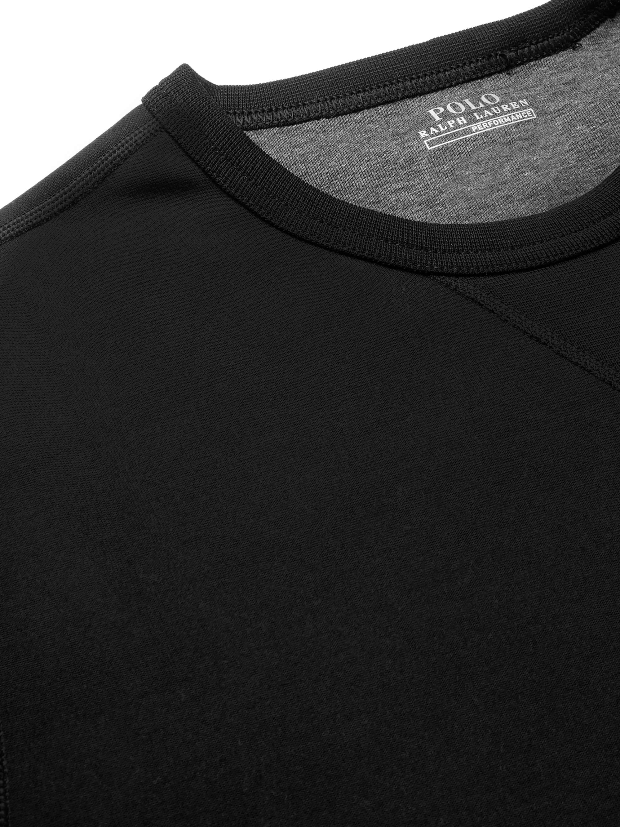 POLO RALPH LAUREN Logo-Embroidered Jersey Sweatshirt