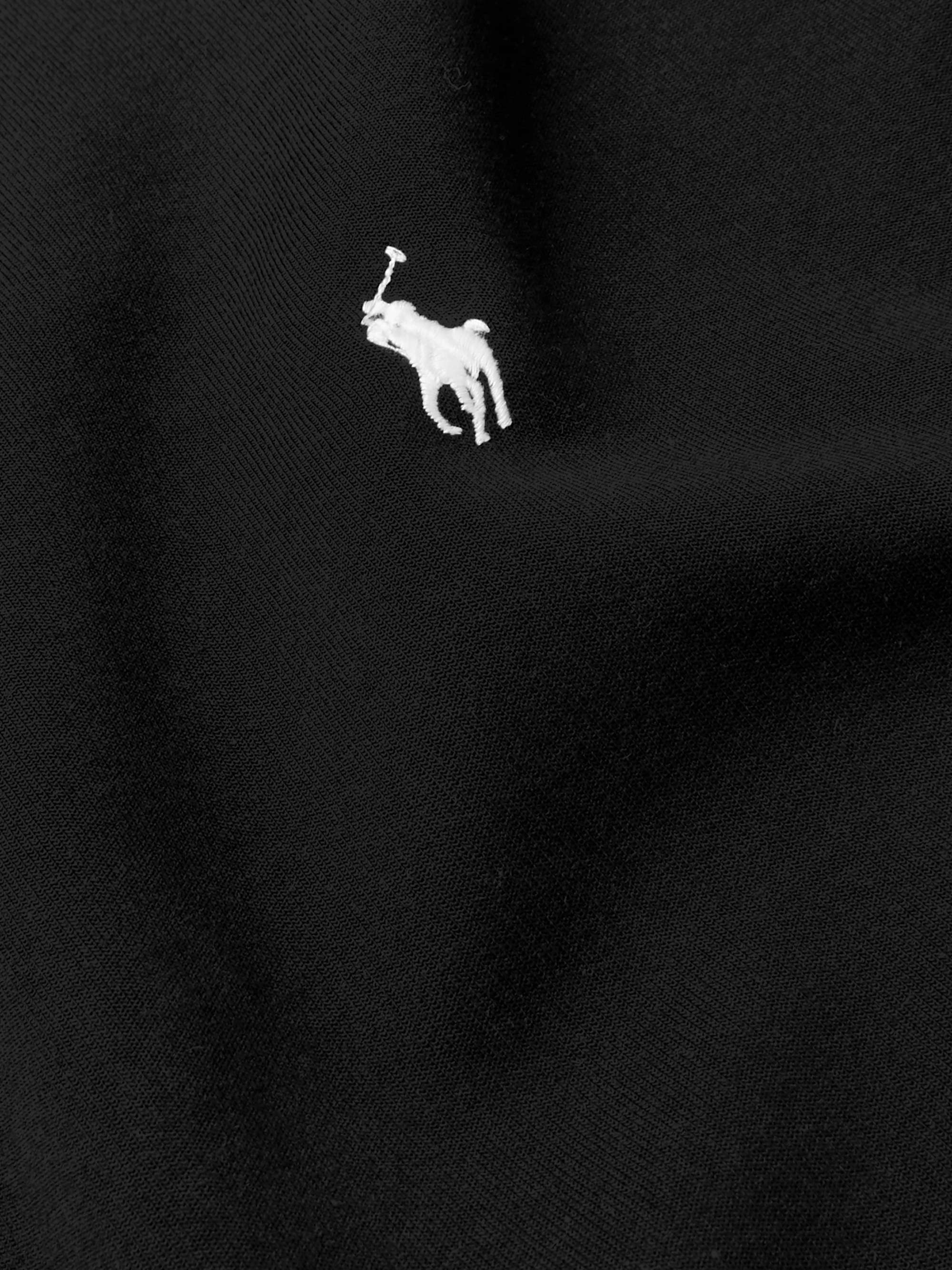 POLO RALPH LAUREN Logo-Embroidered Jersey Sweatshirt