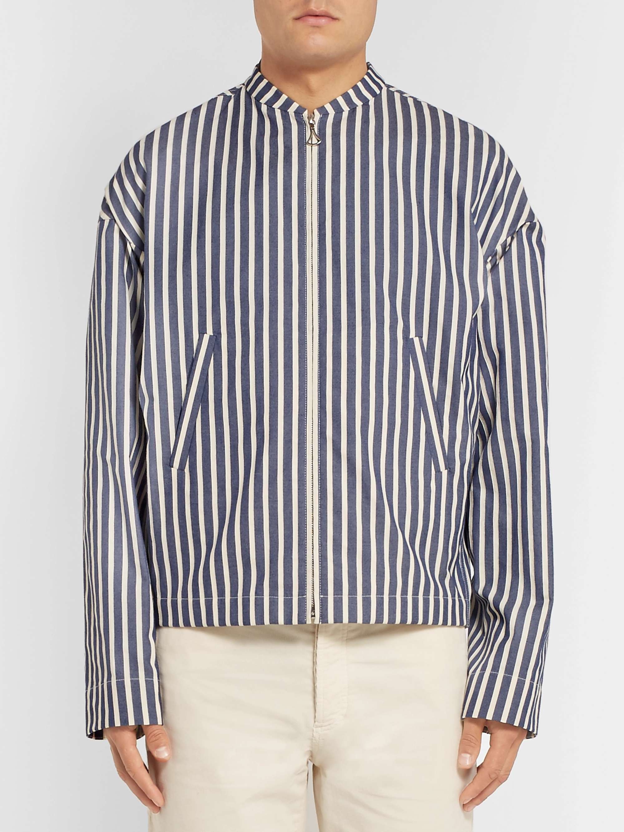 CONNOLLY Striped Cotton Jacket