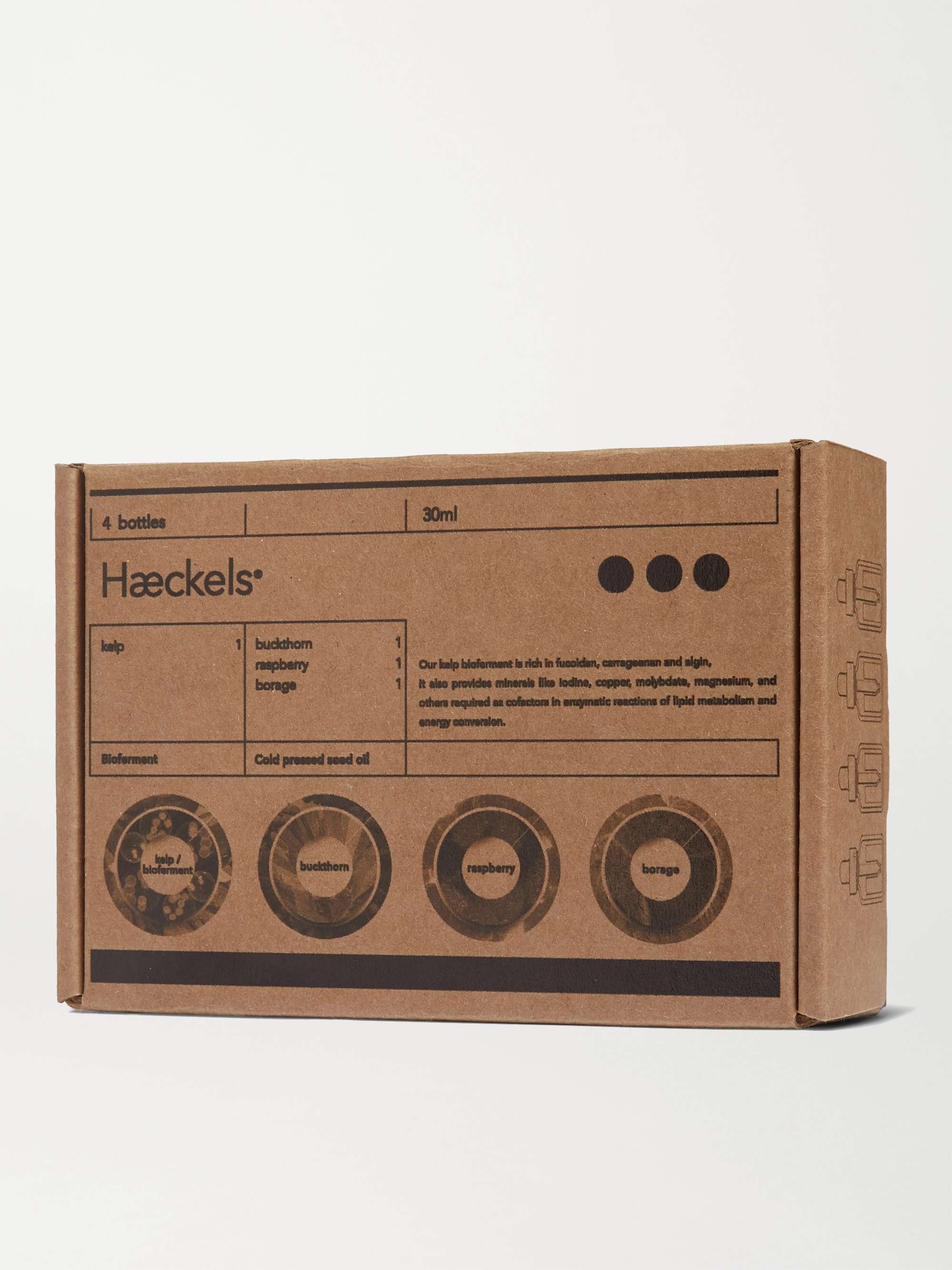 HAECKELS Mixology Skin Oil Set, 4 x 30ml
