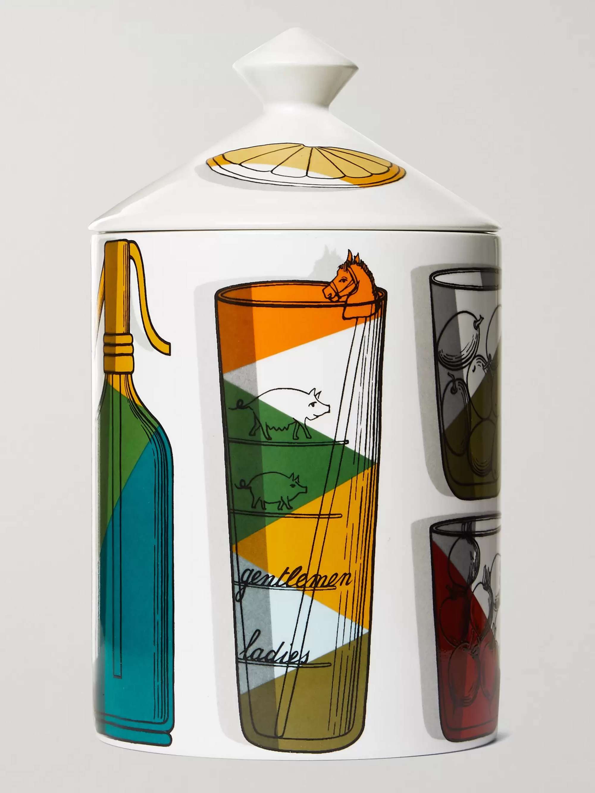FORNASETTI Cocktail Scented Candle, 300g