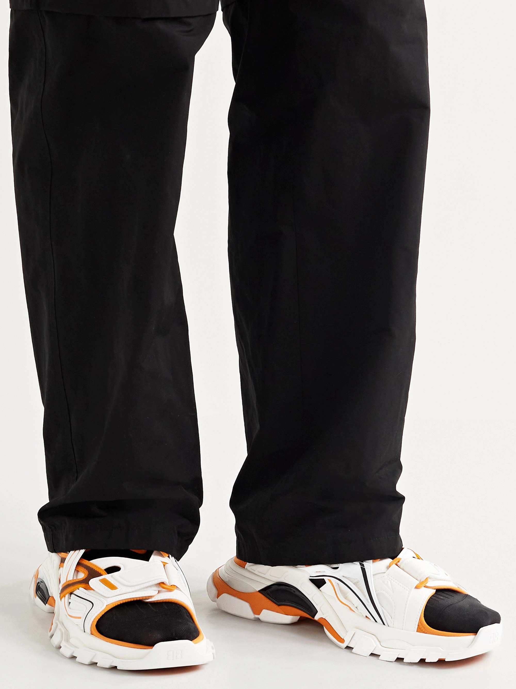 BALENCIAGA Track Neoprene and Rubber Sandals