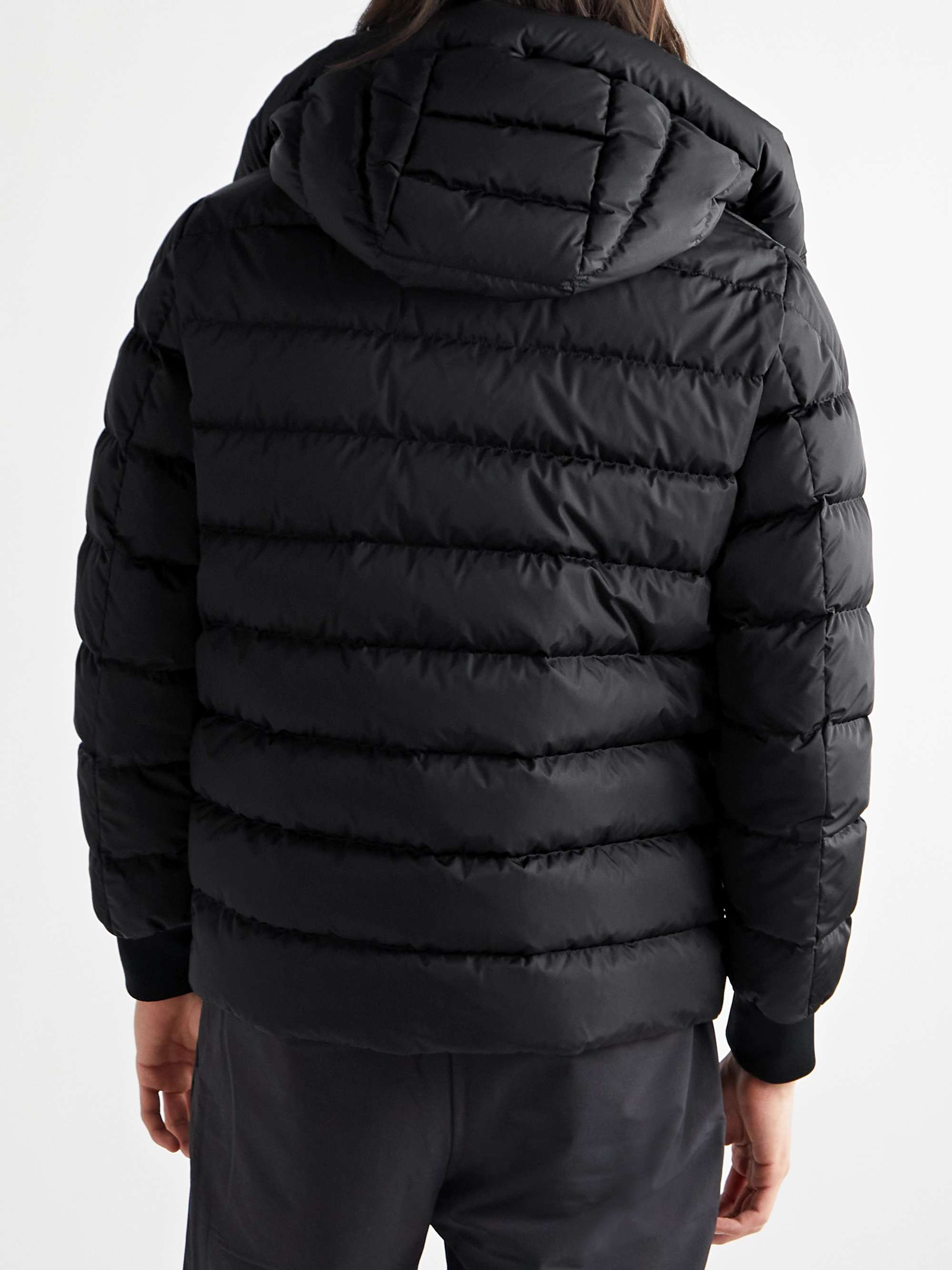 MONCLER Born to Protect Quilted ECONYL Hooded Down Jacket