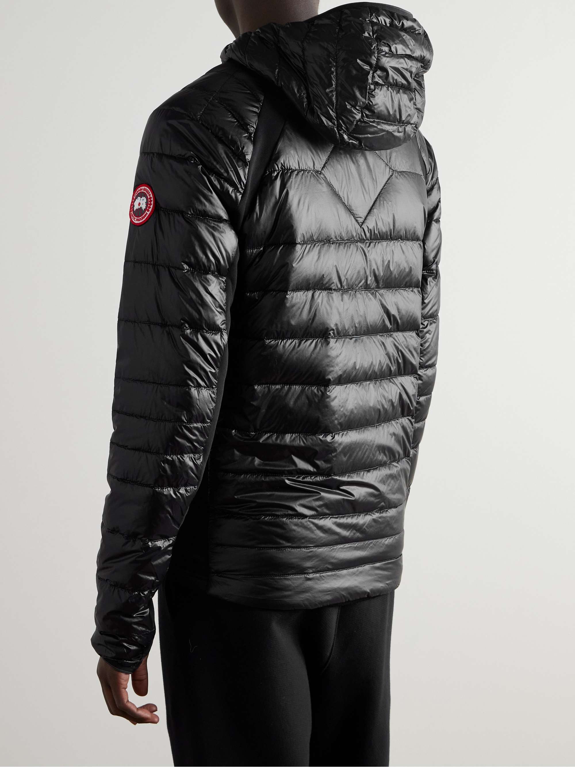 CANADA GOOSE Hybridge Lite Slim-Fit Quilted Shell Hooded Down Jacket
