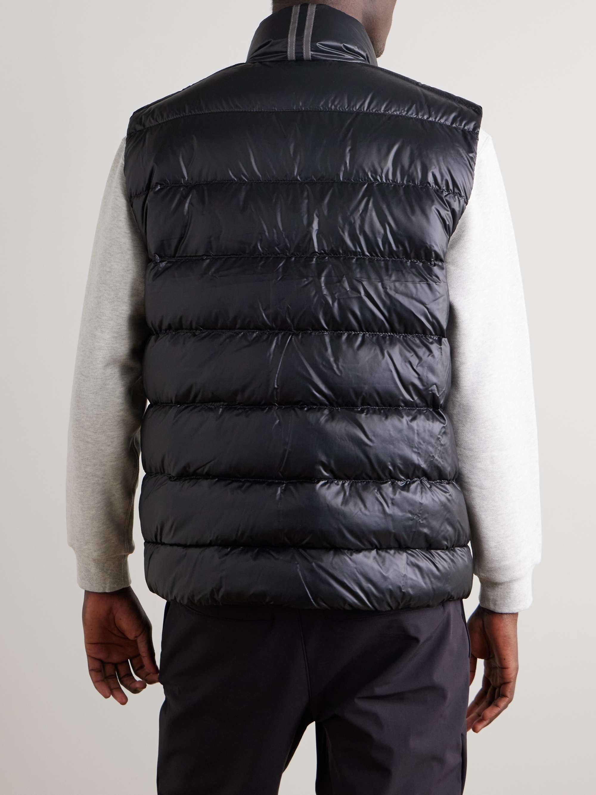 CANADA GOOSE Crofton Slim-Fit Quilted Recycled Nylon-Ripstop Down Gilet