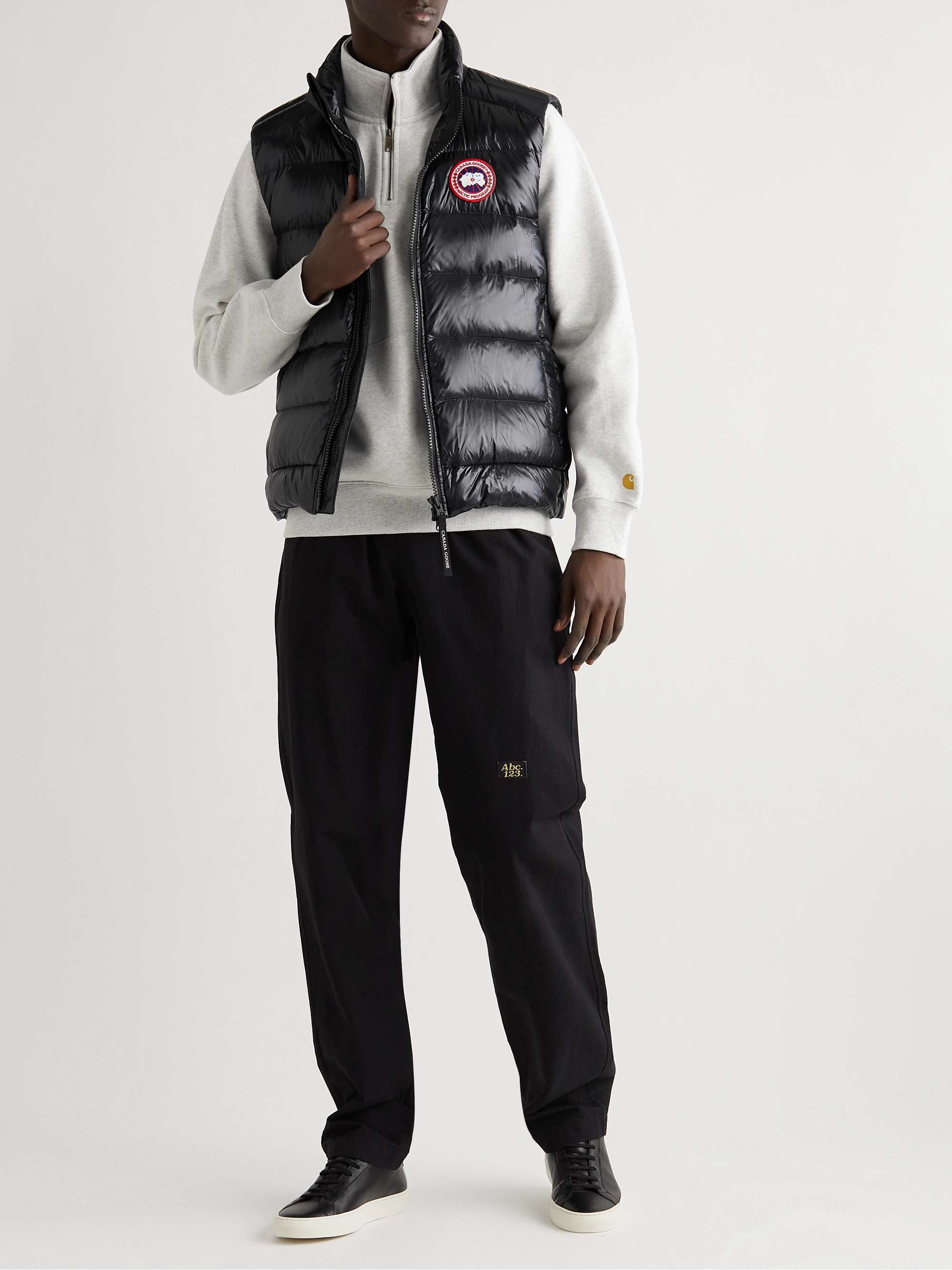 CANADA GOOSE Crofton Recycled Nylon-Ripstop Down Gilet Men | MR PORTER