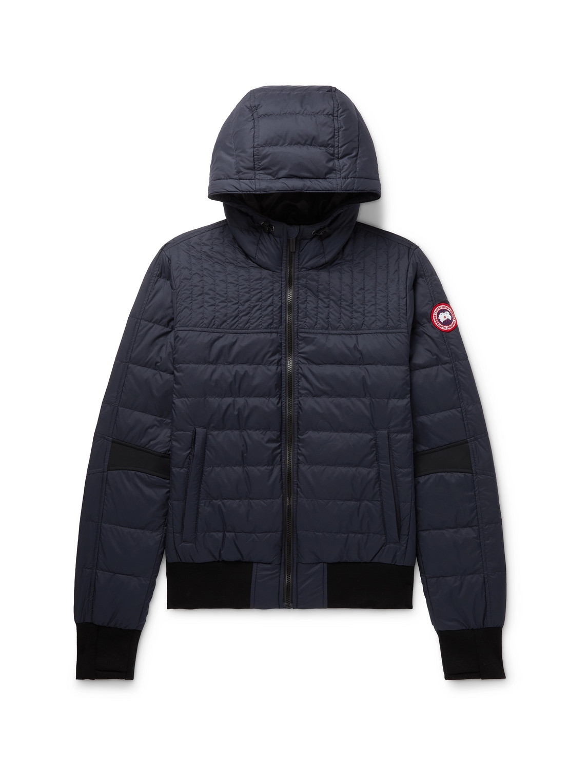 Canada Goose Cabri Slim-fit Packable Quilted Nylon-ripstop Hooded Down Jacket In Navy