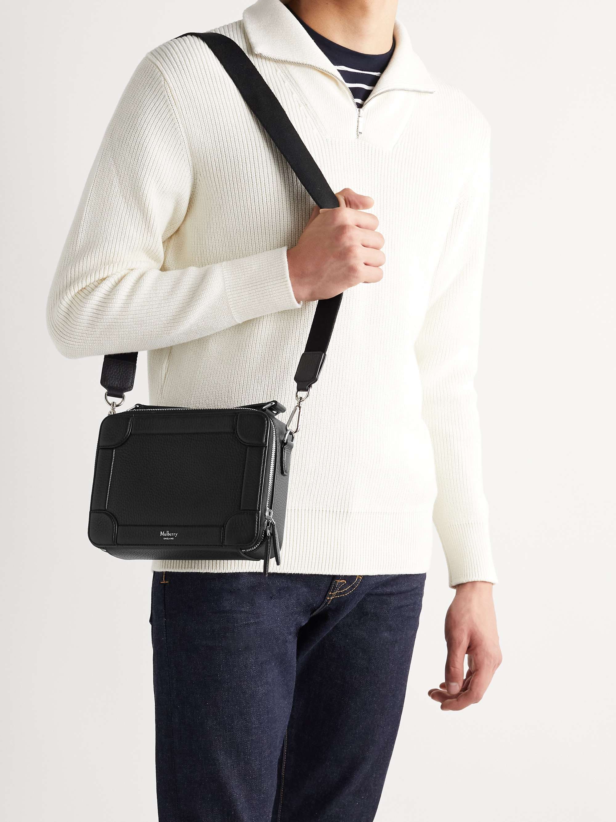 MULBERRY Belgrave Full-Grain Leather Messenger Bag