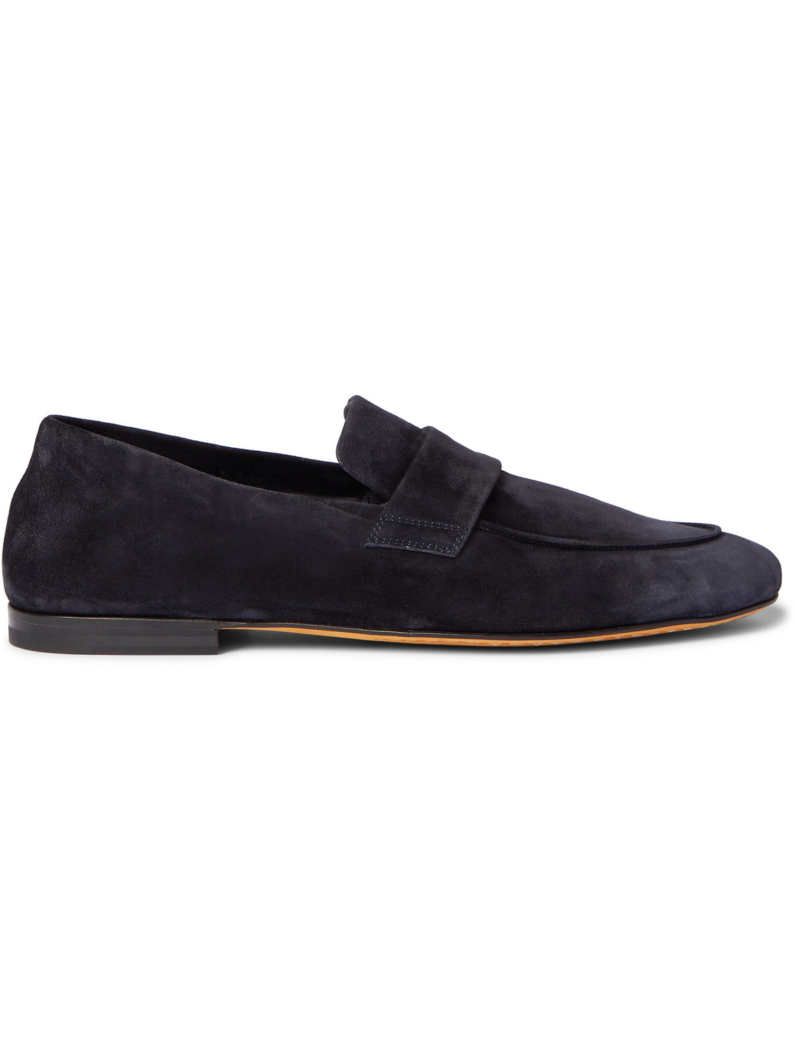 Officine Creative Airto Suede Loafers In Blue
