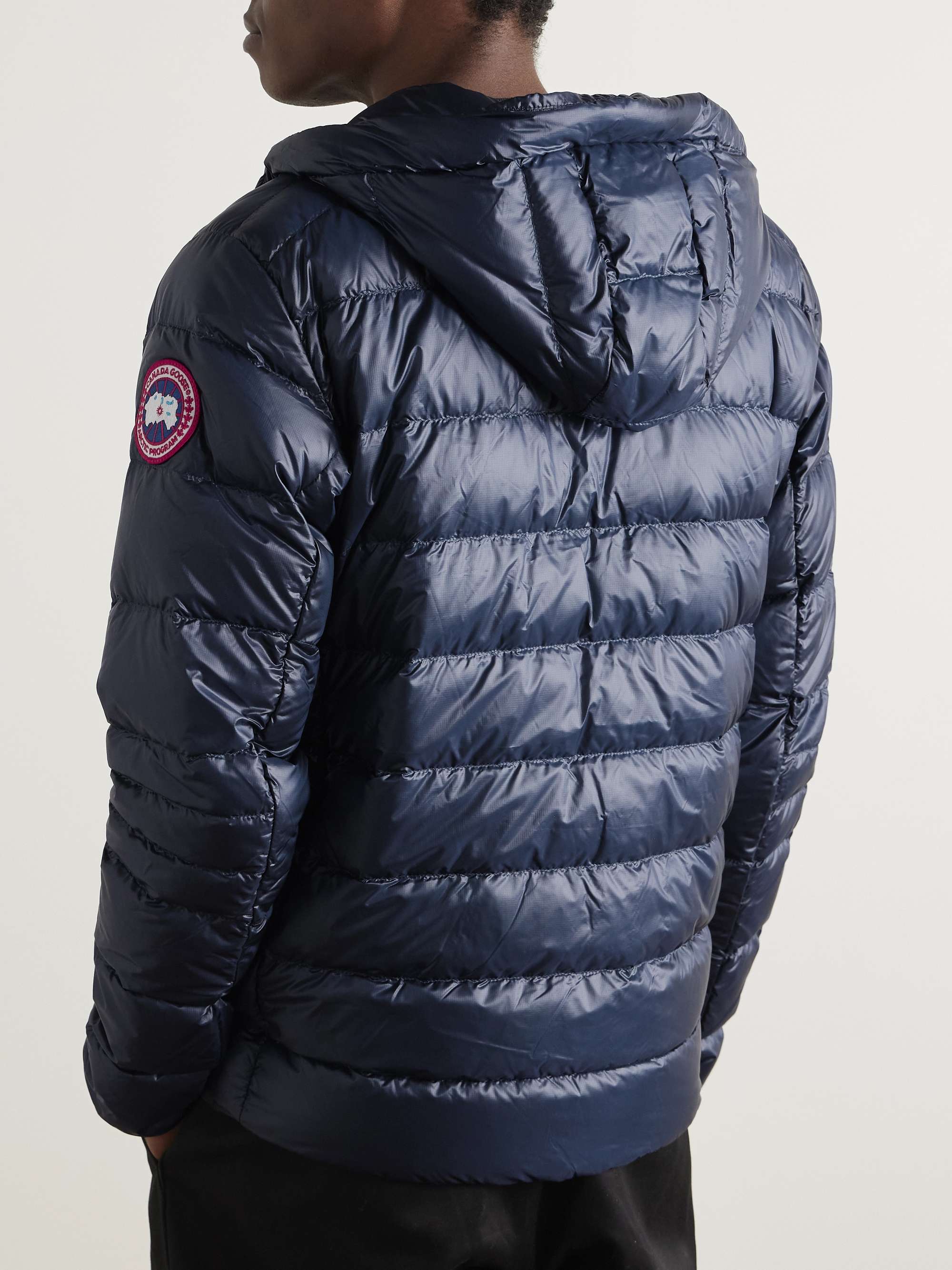 CANADA GOOSE Crofton Slim-Fit Recycled Nylon-Ripstop Hooded Down Jacket