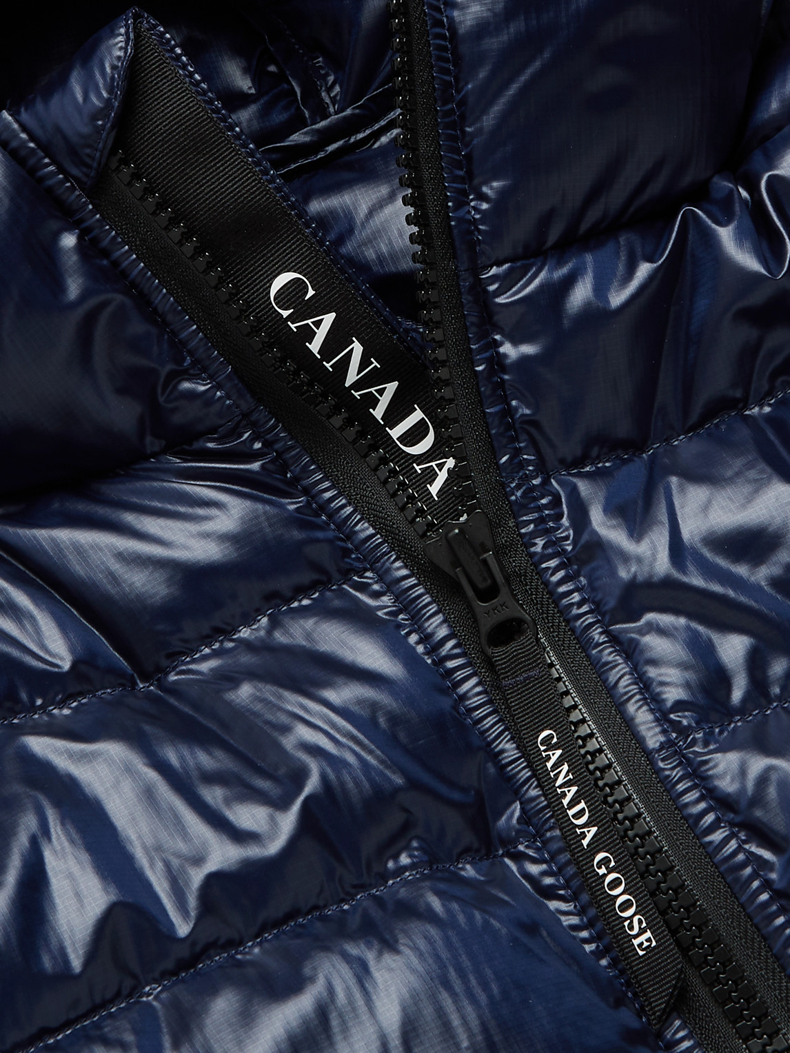 Canada Goose Crofton Down Recycled Nylon Jacket In Blue