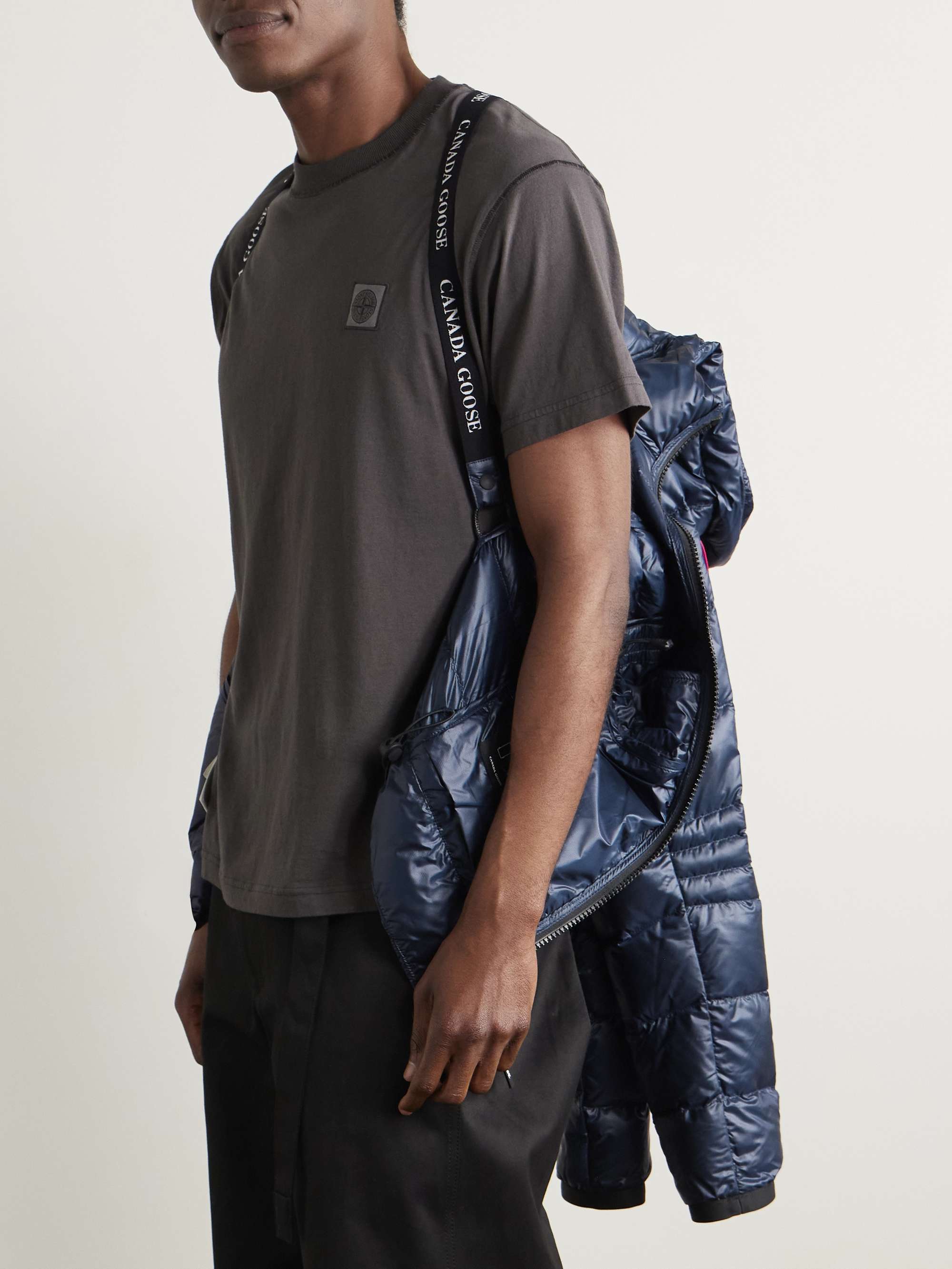 CANADA GOOSE Crofton Slim-Fit Recycled Nylon-Ripstop Hooded Down Jacket