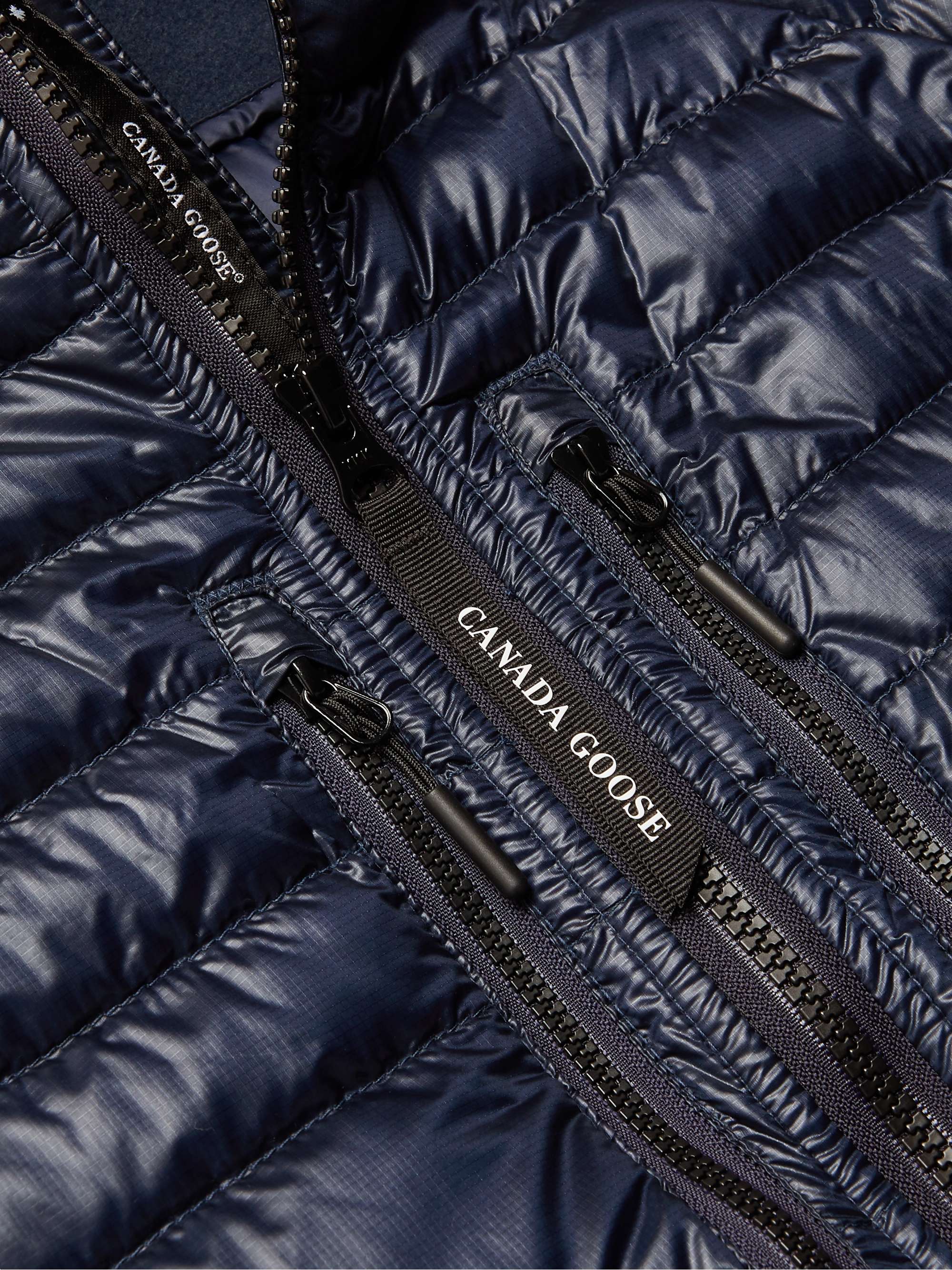 Hybridge lite slim fit hooded packable goose down coat hotsell
