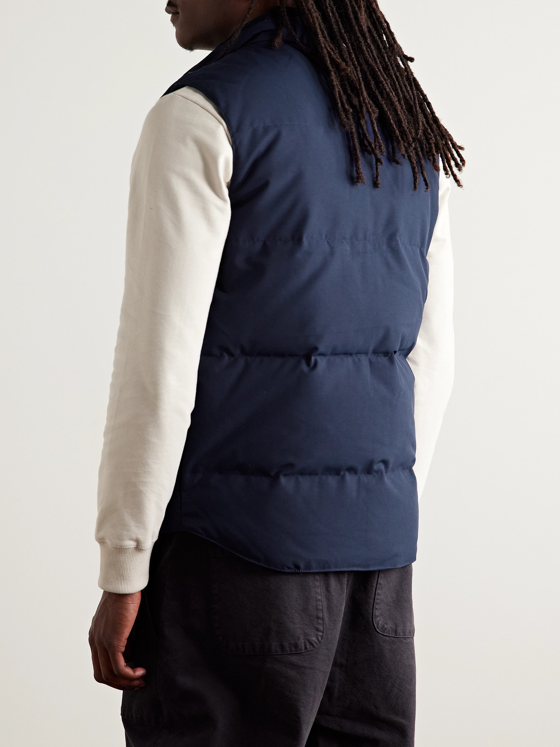 Slim-Fit Freestyle Crew Quilted Arctic Tech Down Gilet
