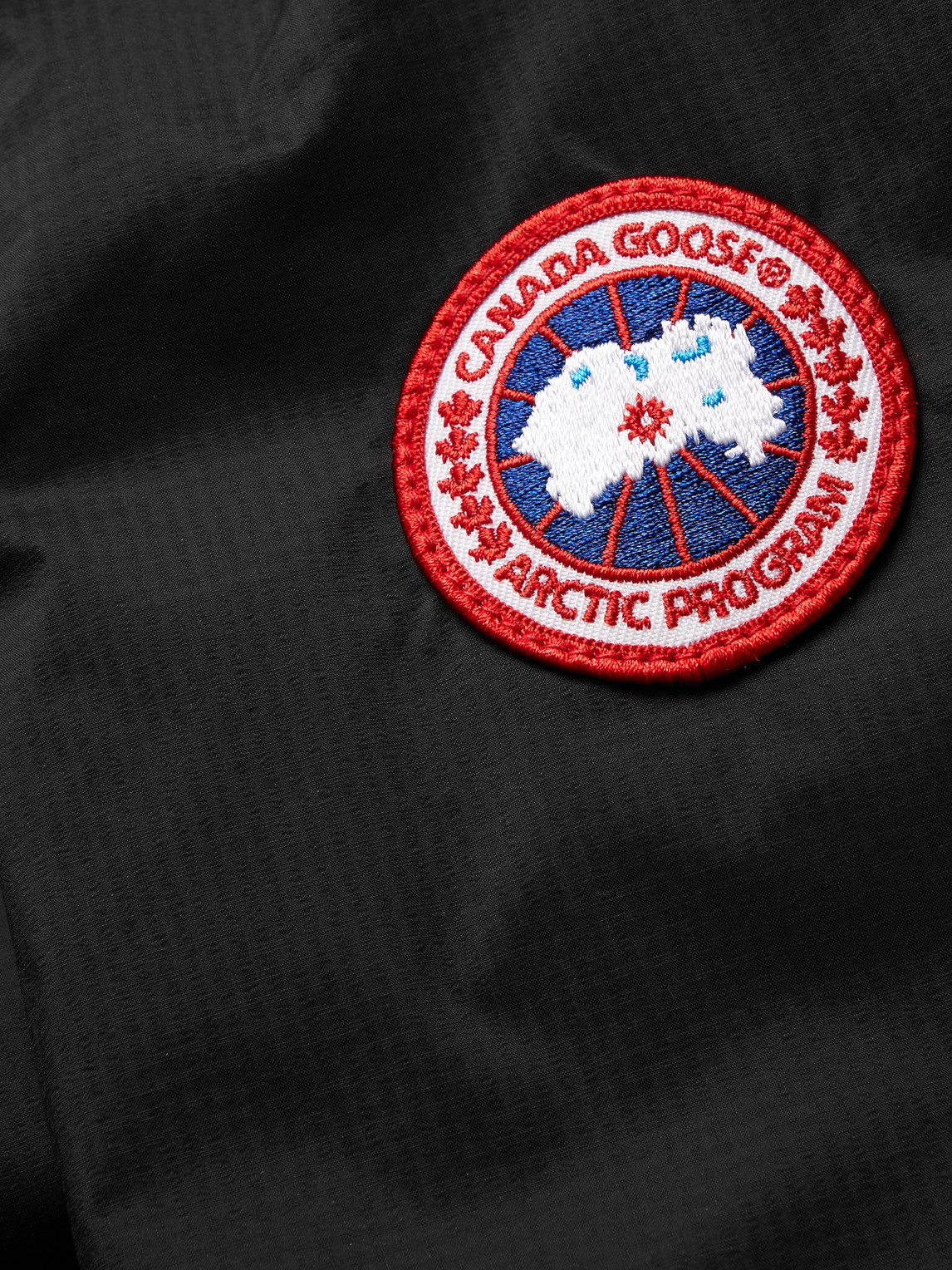 Shop Canada Goose Lodge Quilted Shell Down Jacket In Black