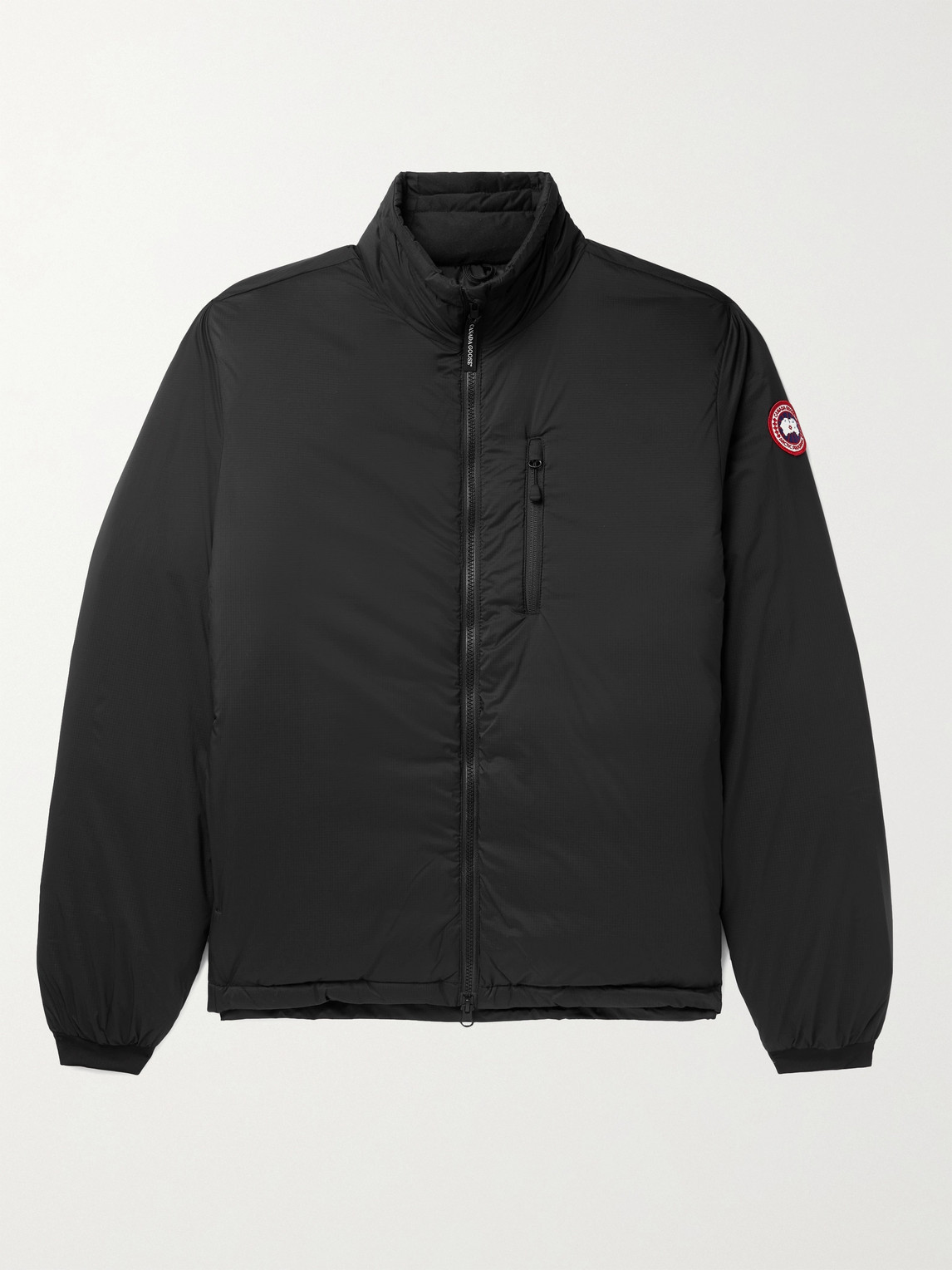 Shop Canada Goose Lodge Quilted Shell Down Jacket In Black