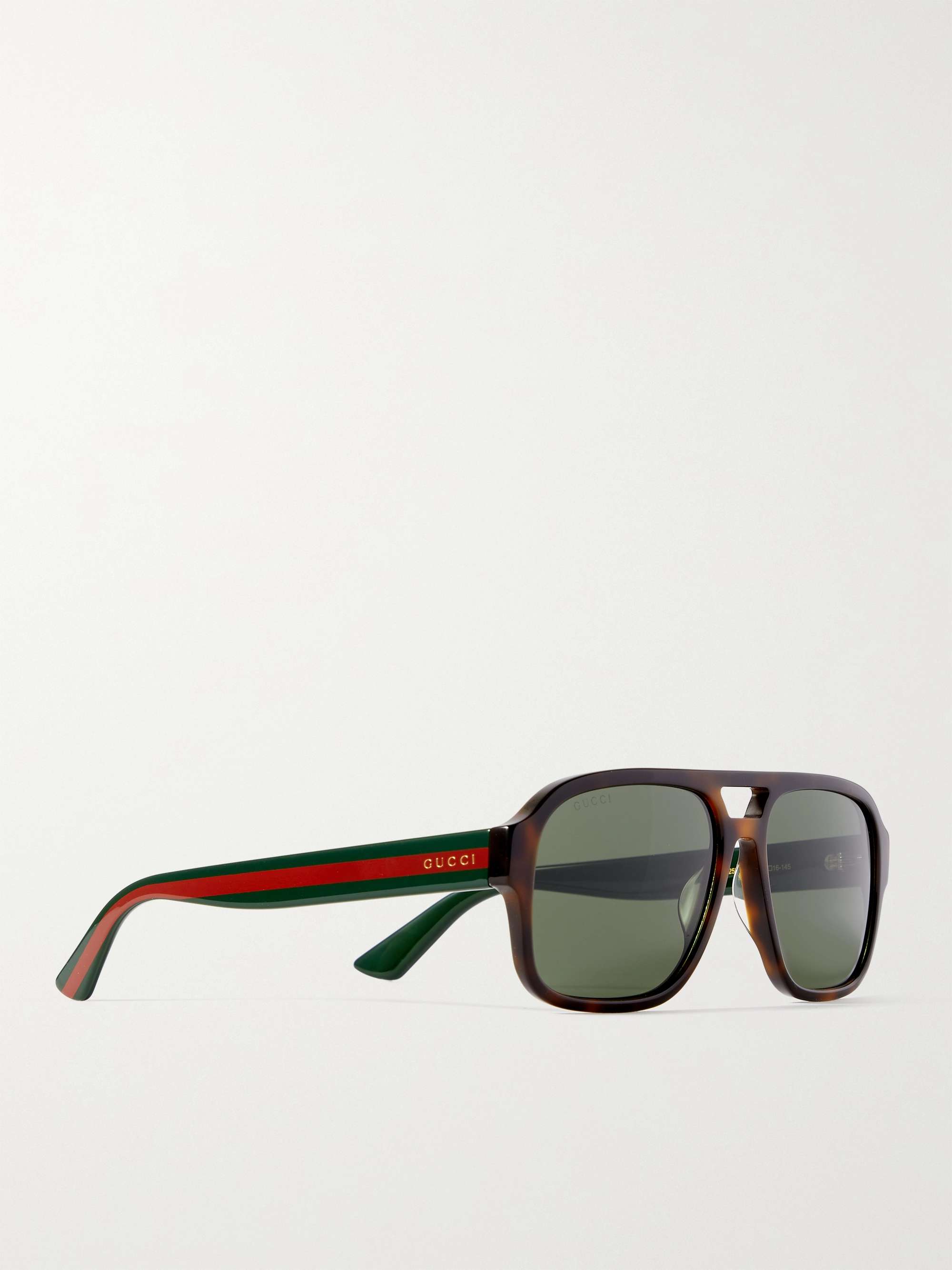 GUCCI EYEWEAR Aviator-Style Acetate Sunglasses